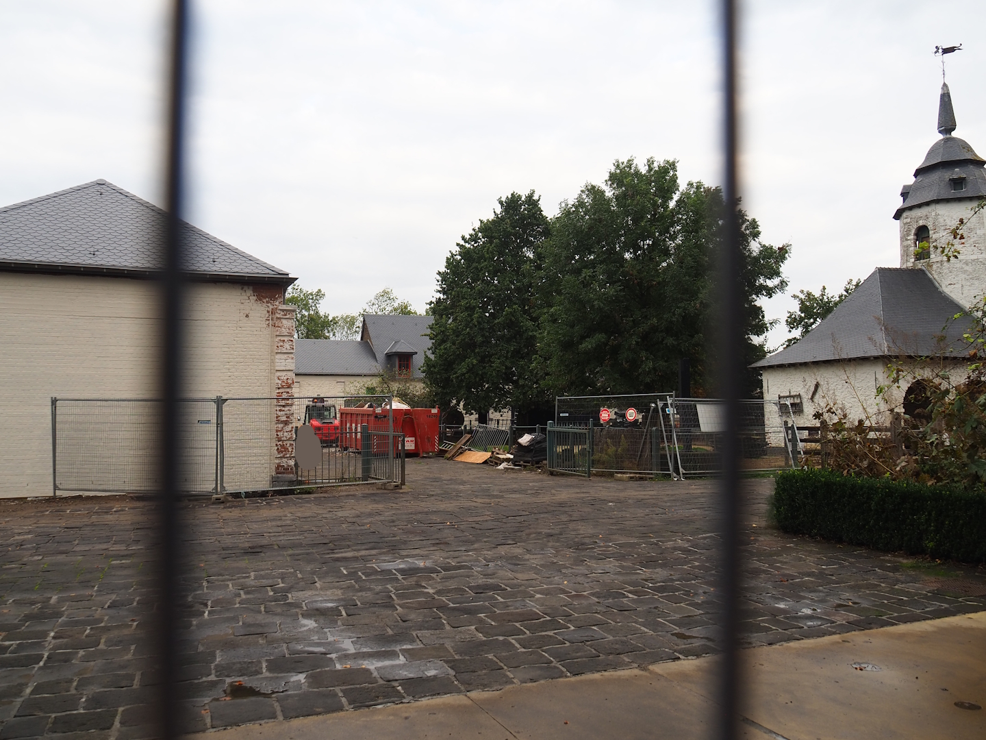Renovation of buildings around the petting zoo area into Farmhouse Lodges, 2023-10-13