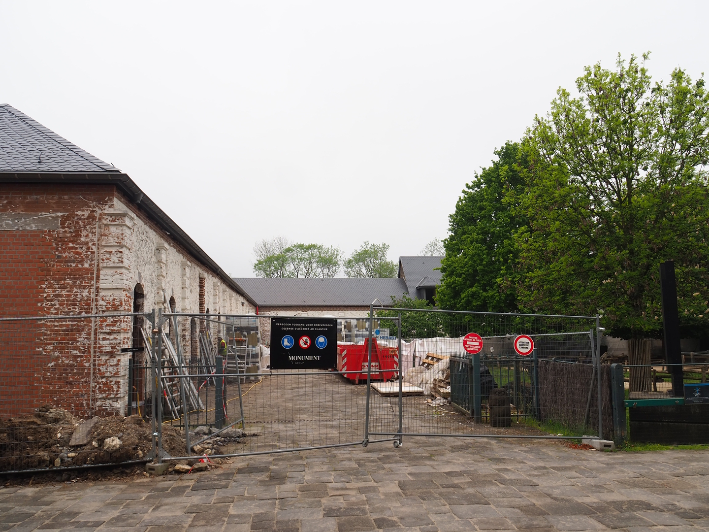 Renovation of former gift shop and staff areas to farm-themed resort facilities, 2023-05-15