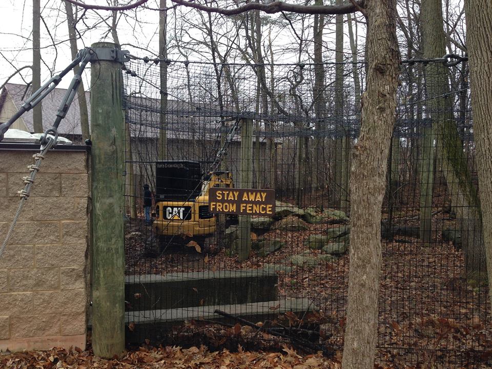 Renovation to Feline Exhibits (May 1, 2014)