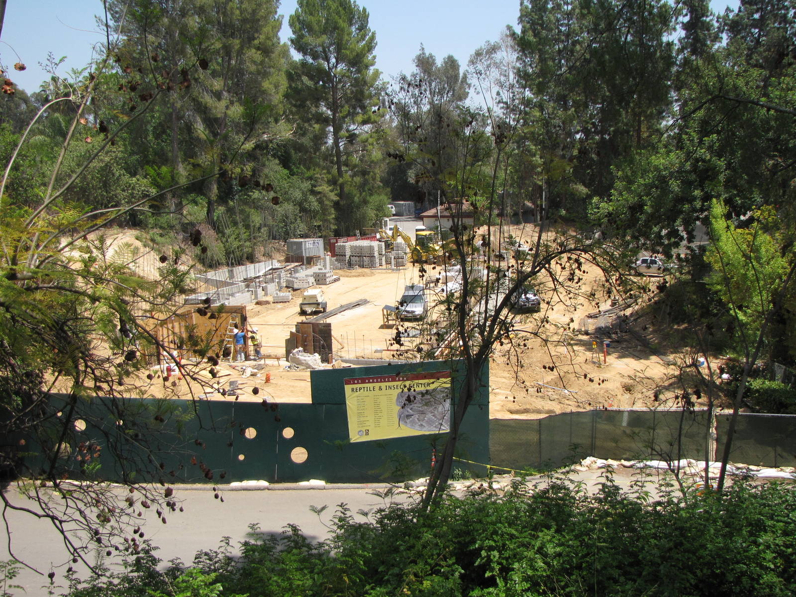 Reptile, Amphibian, and Insect Center Construction Site