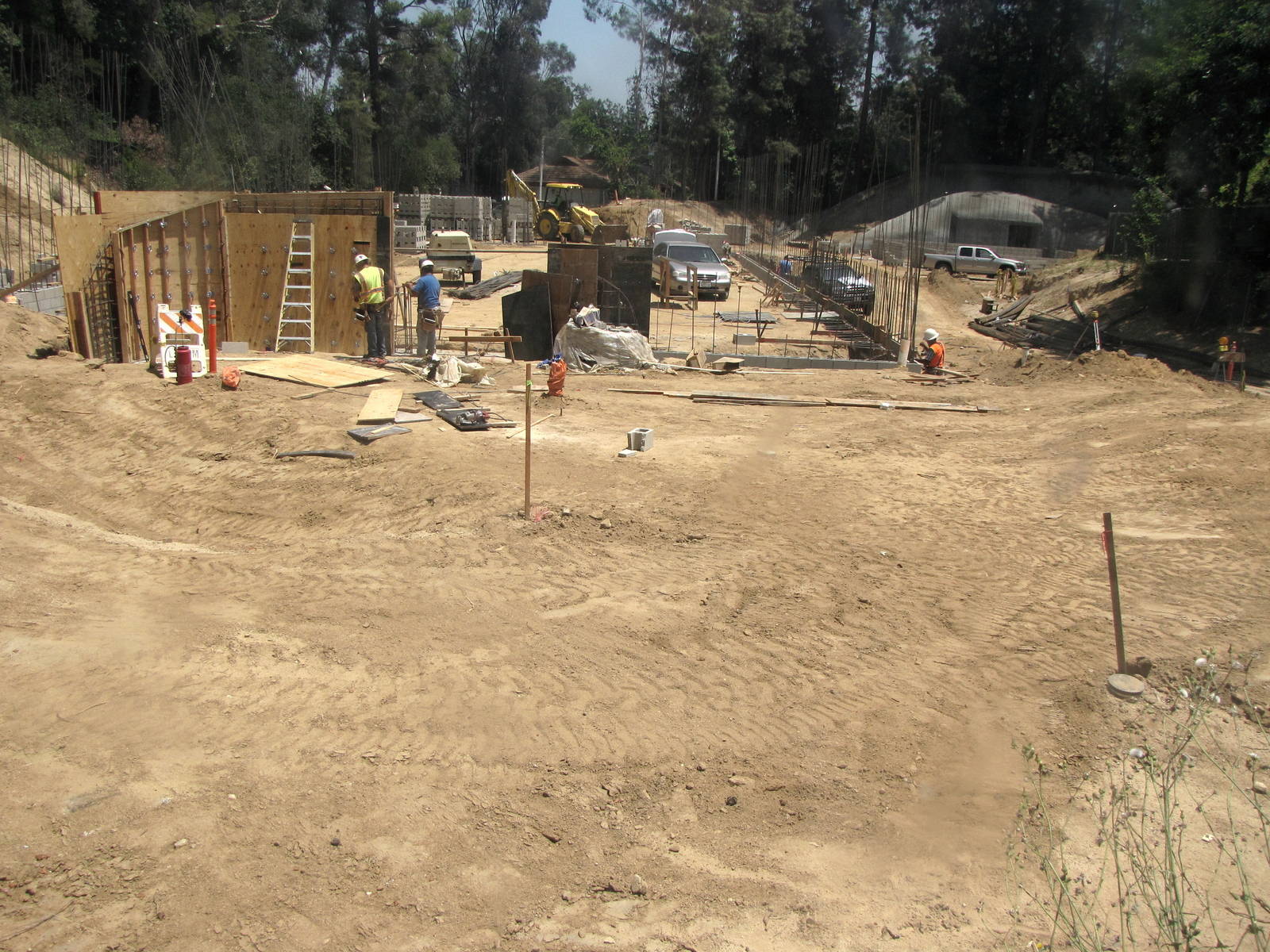 Reptile, Amphibian, and Insect Center Construction Site