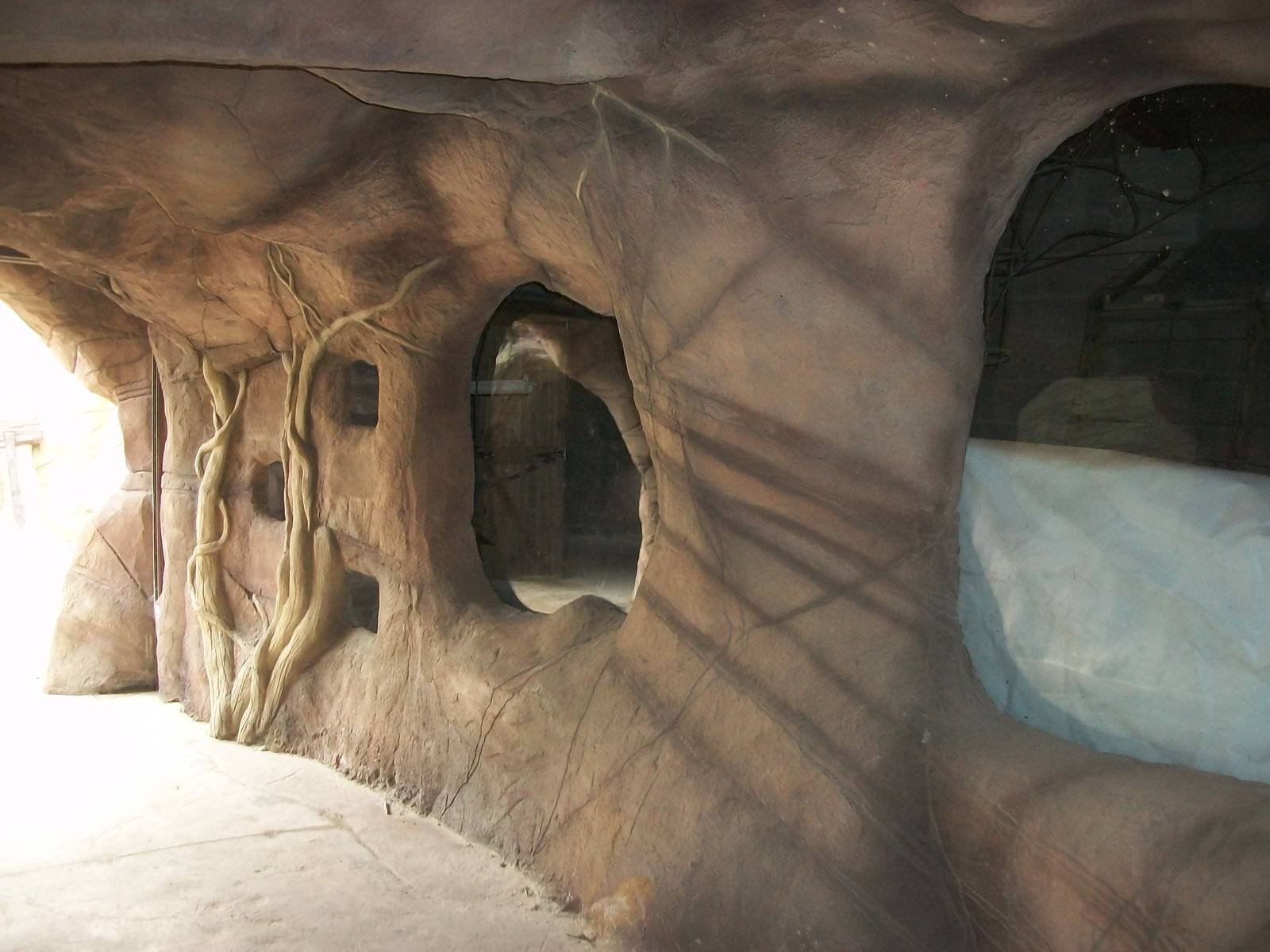 Reptile area under construction 1st November 2012