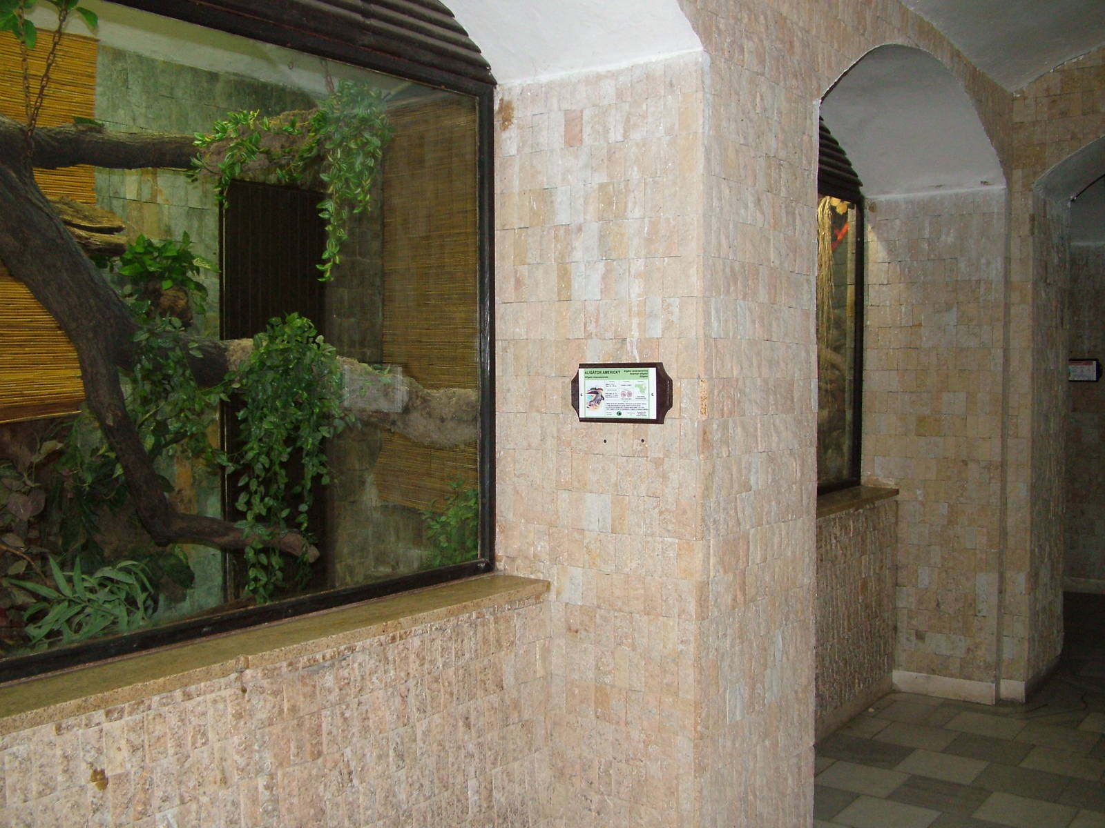 Reptile exhibits at Zlin, 28/05/10