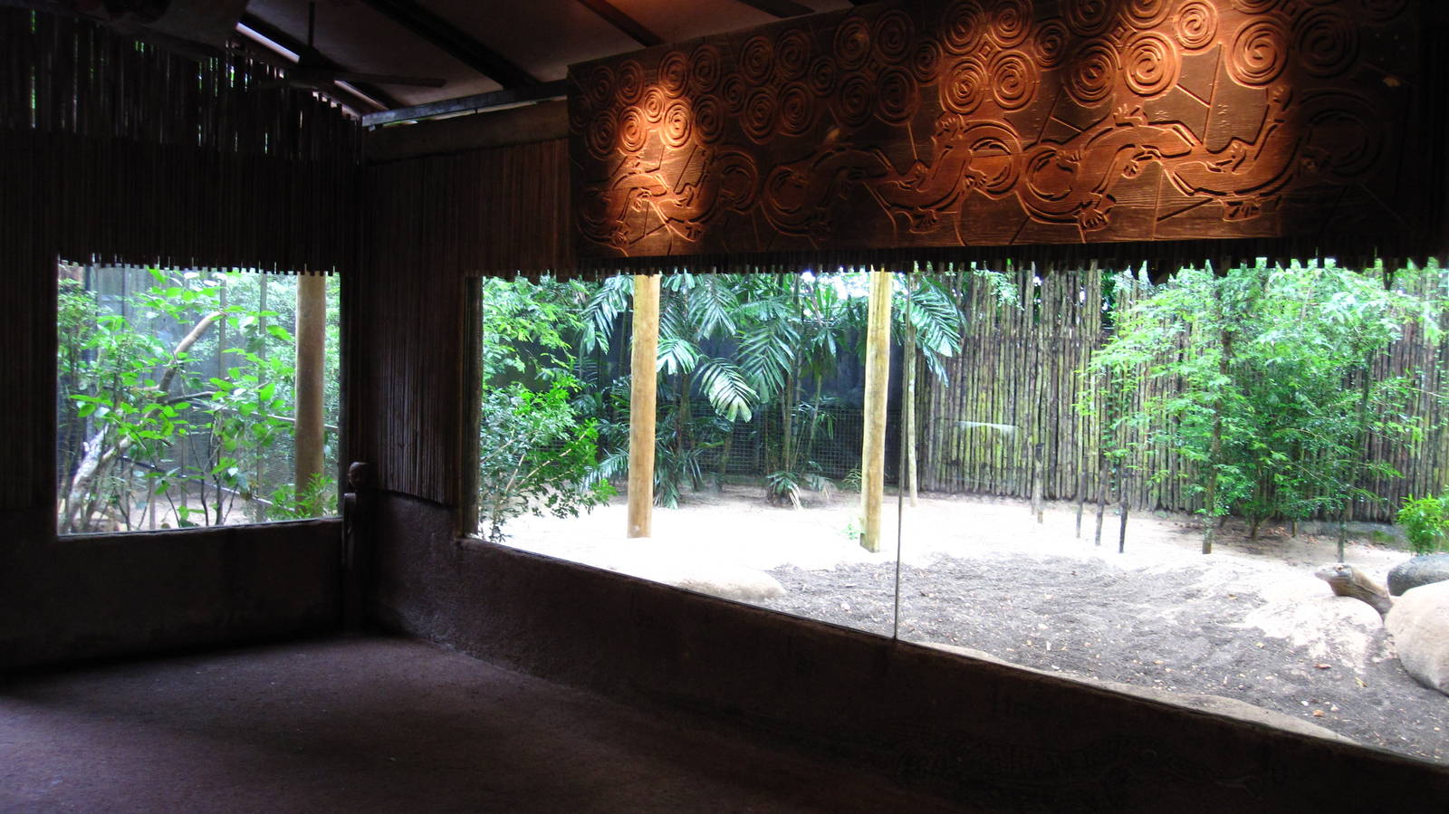 Reptile Garden - Komodo Dragon exhibit