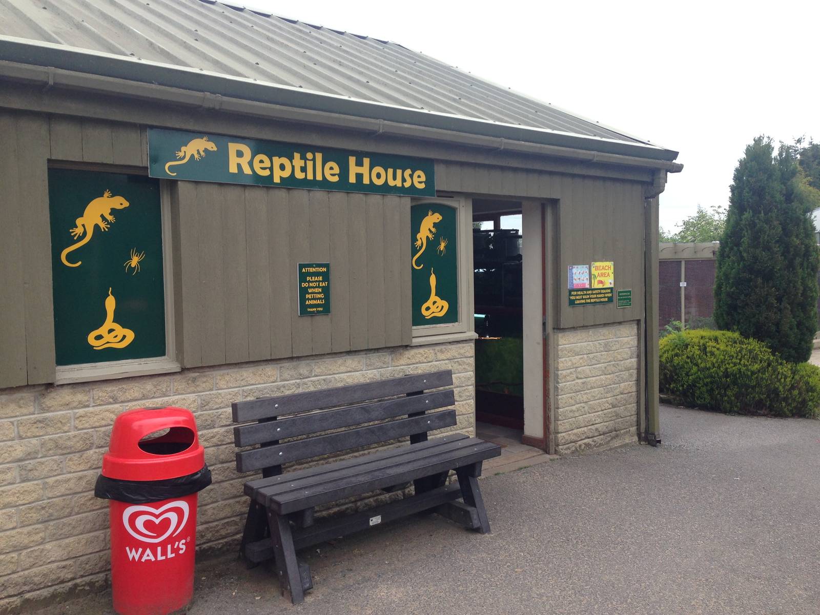 Reptile House at Ponderosa Rural Thereapeutic Centre