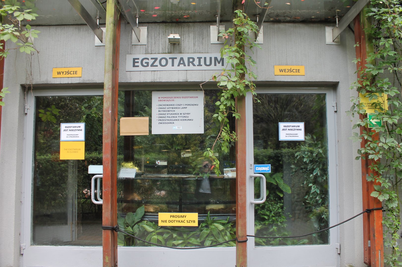 Reptile House - Closed at Present