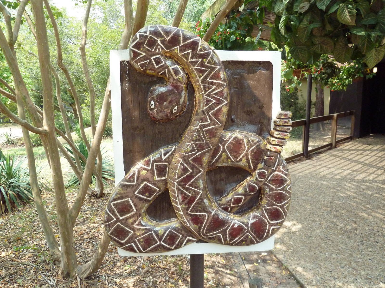 Reptile House - Entrance Sign
