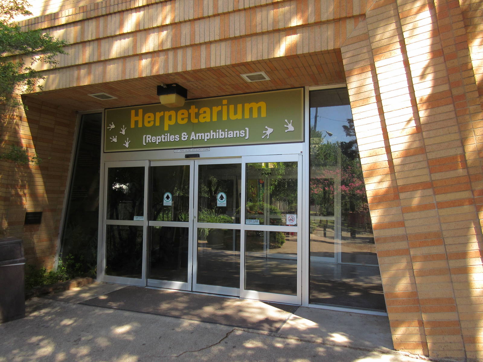 Reptile House - Entrance