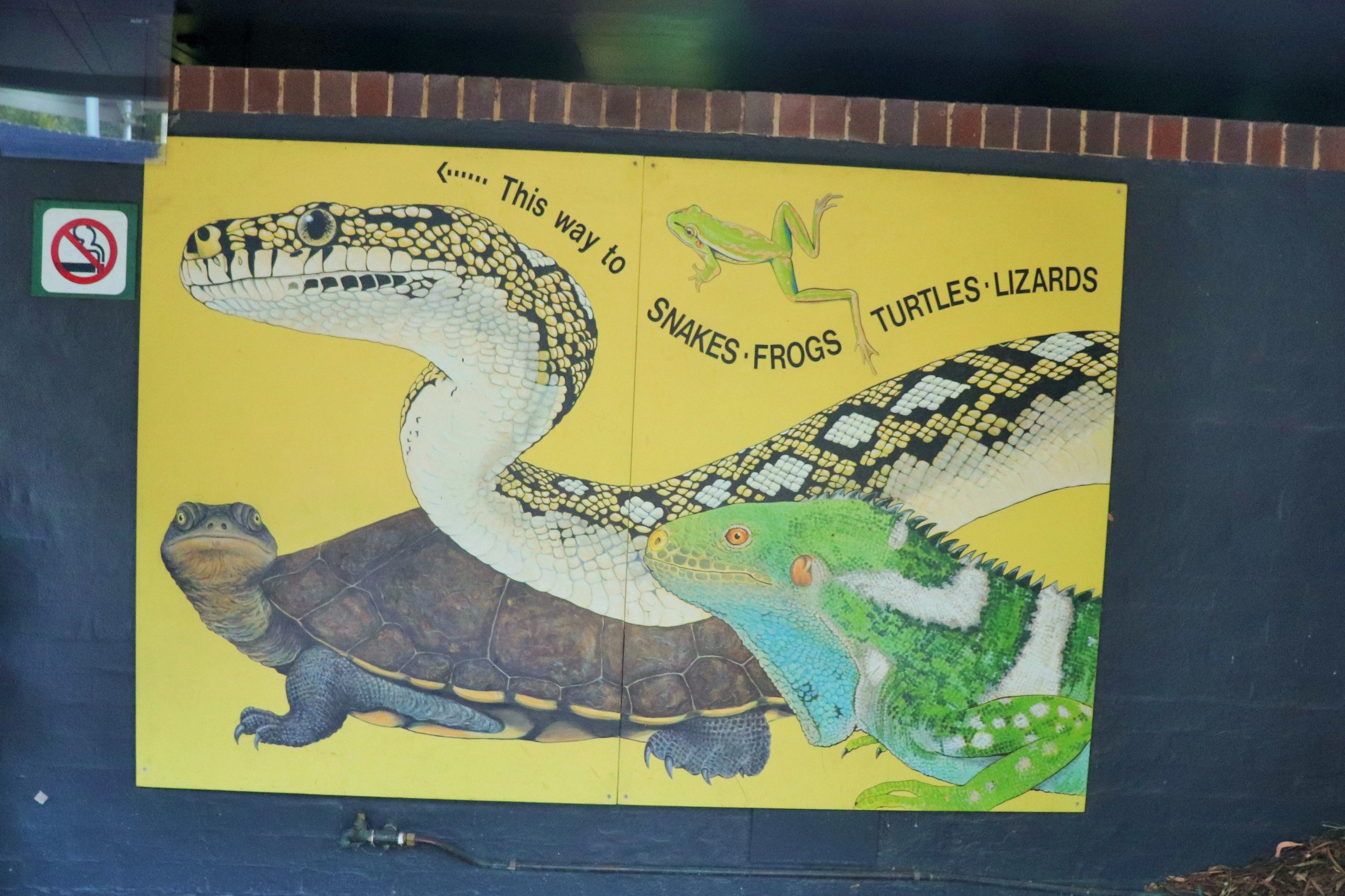 Reptile House Entrance