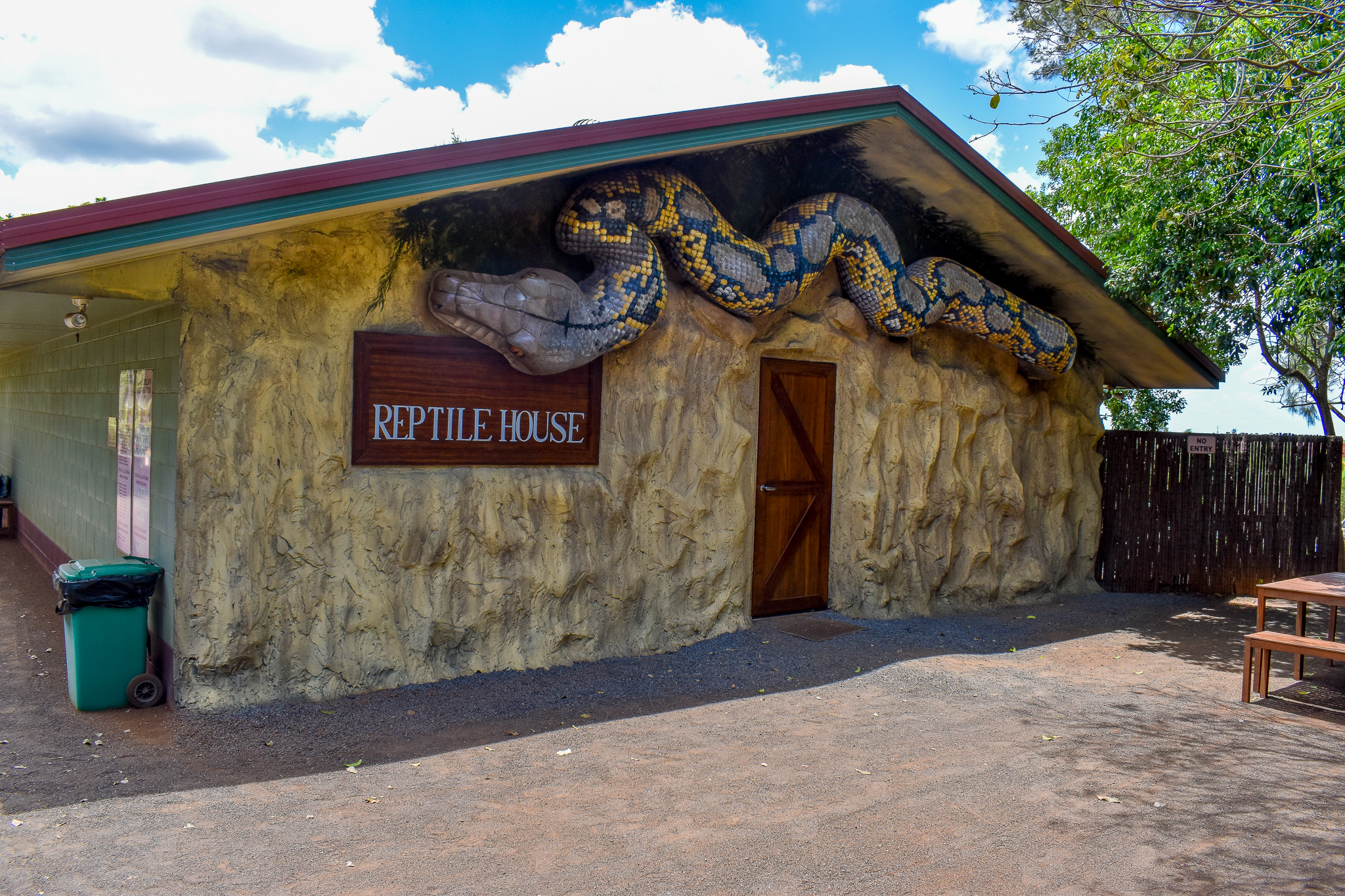 Reptile House Entrance