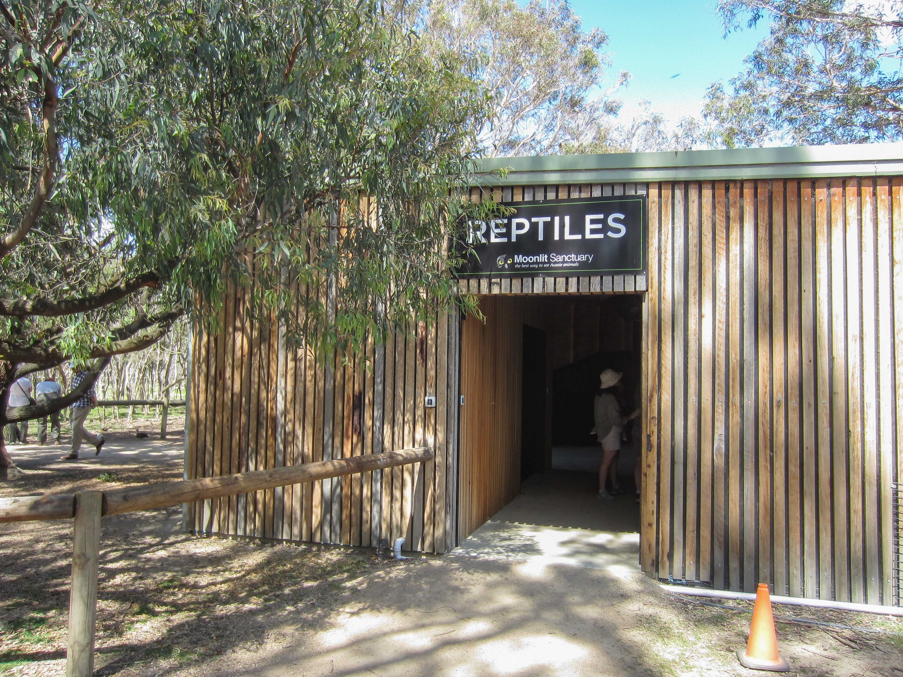 Reptile House entrance