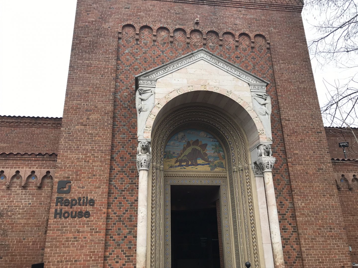 Reptile House Front Entrance