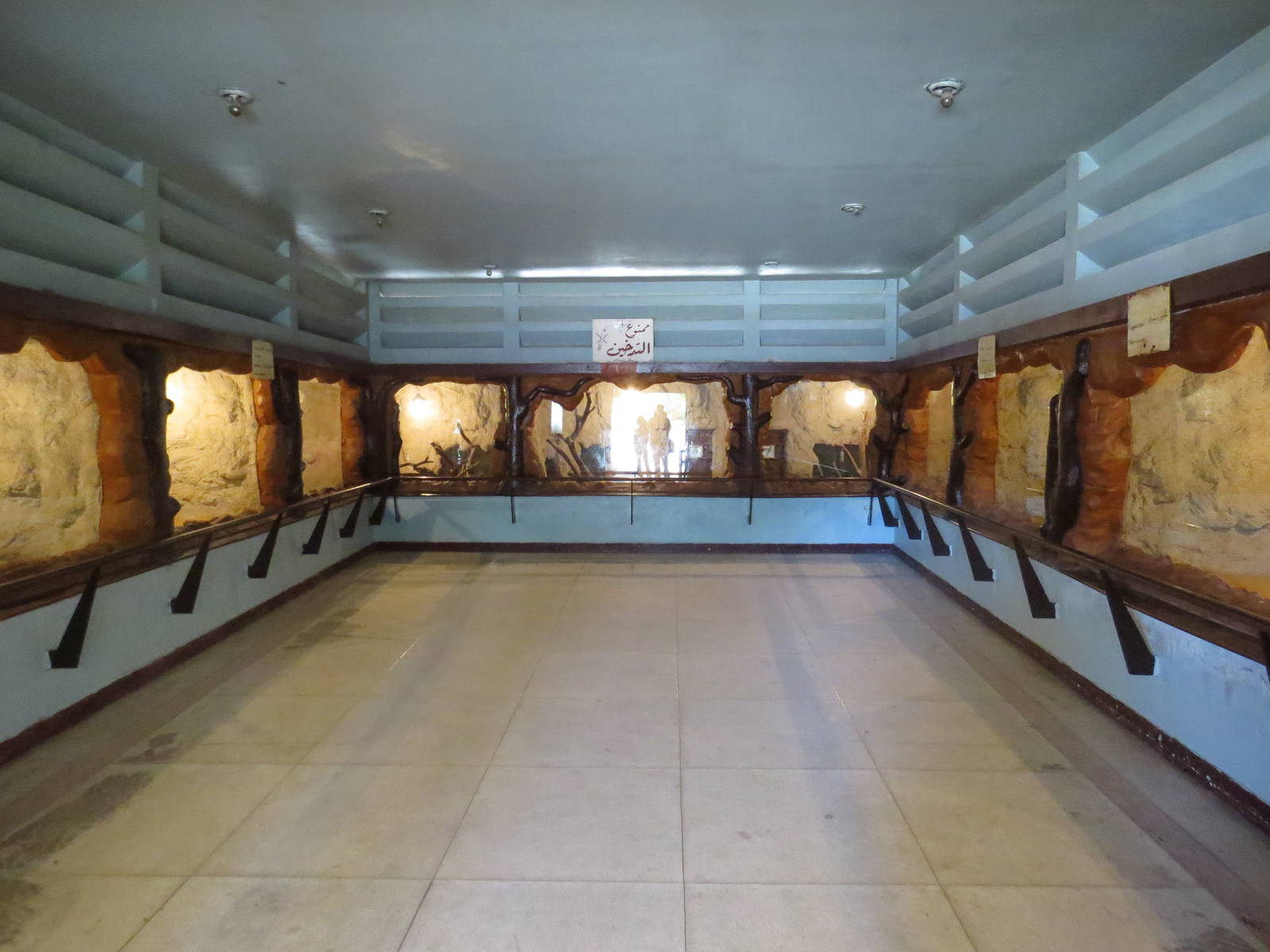 Reptile house interior, July 2014.