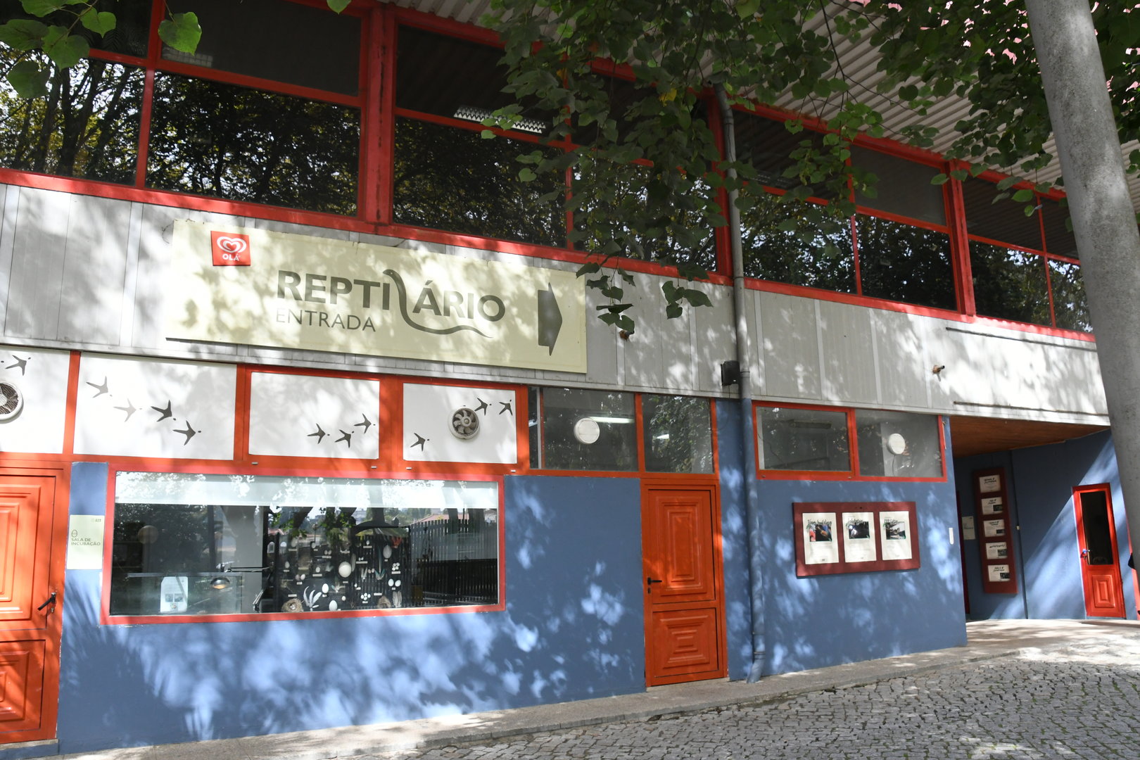 Reptile House (on the second floor)