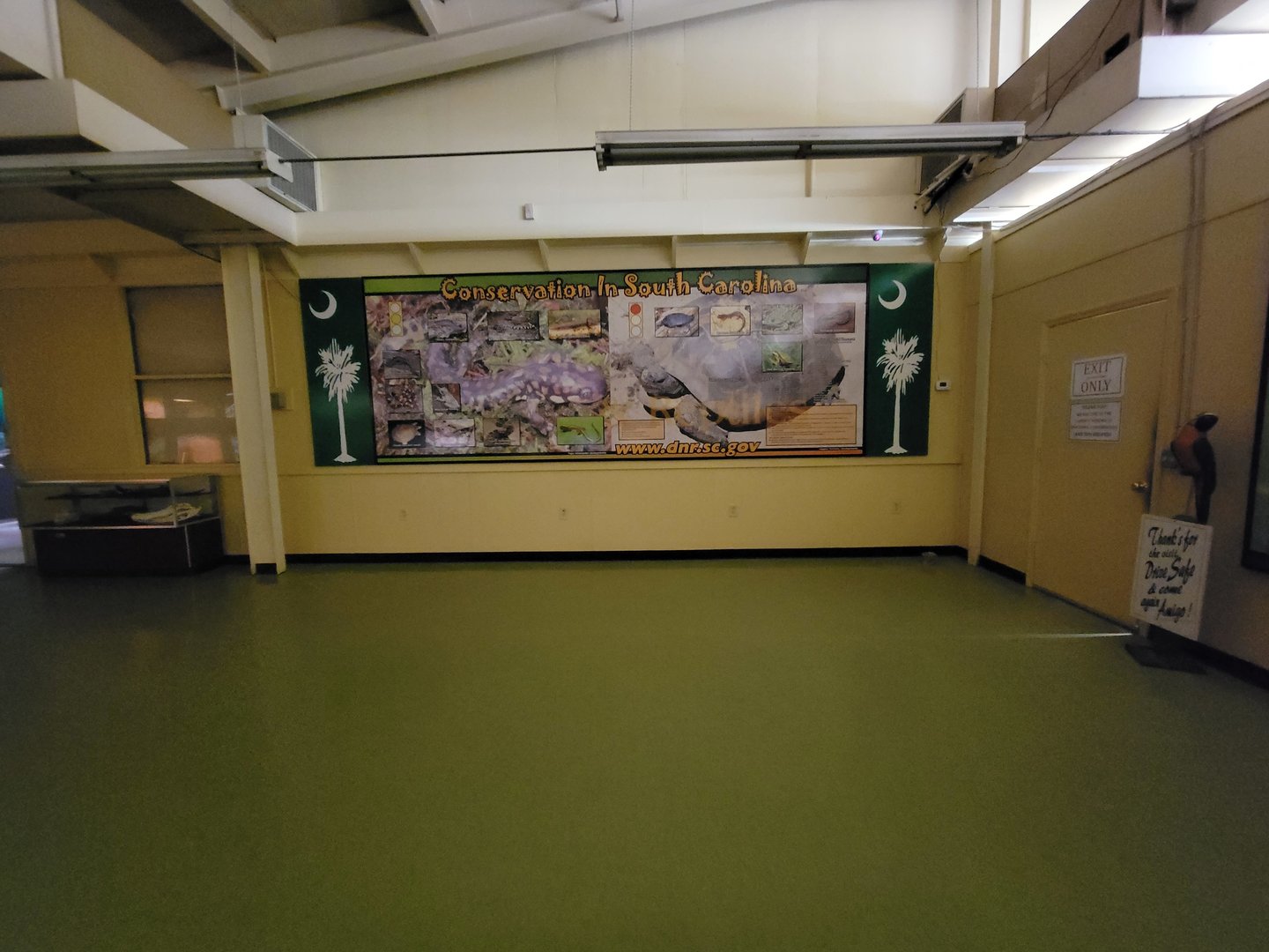 Reptile Lagoon, SOTB - Conservation in South Carolina sign