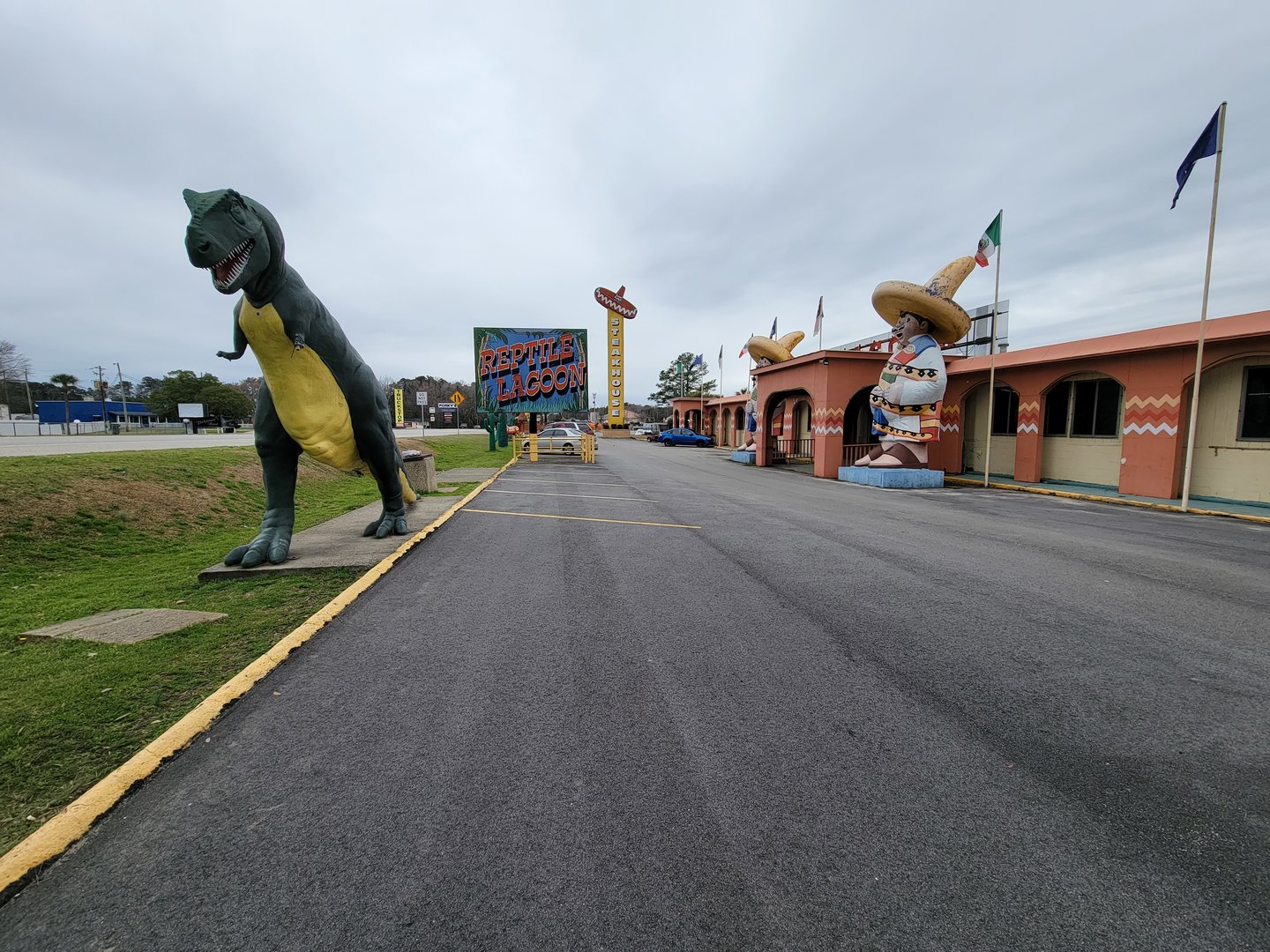 Reptile Lagoon, SOTB - Facing south