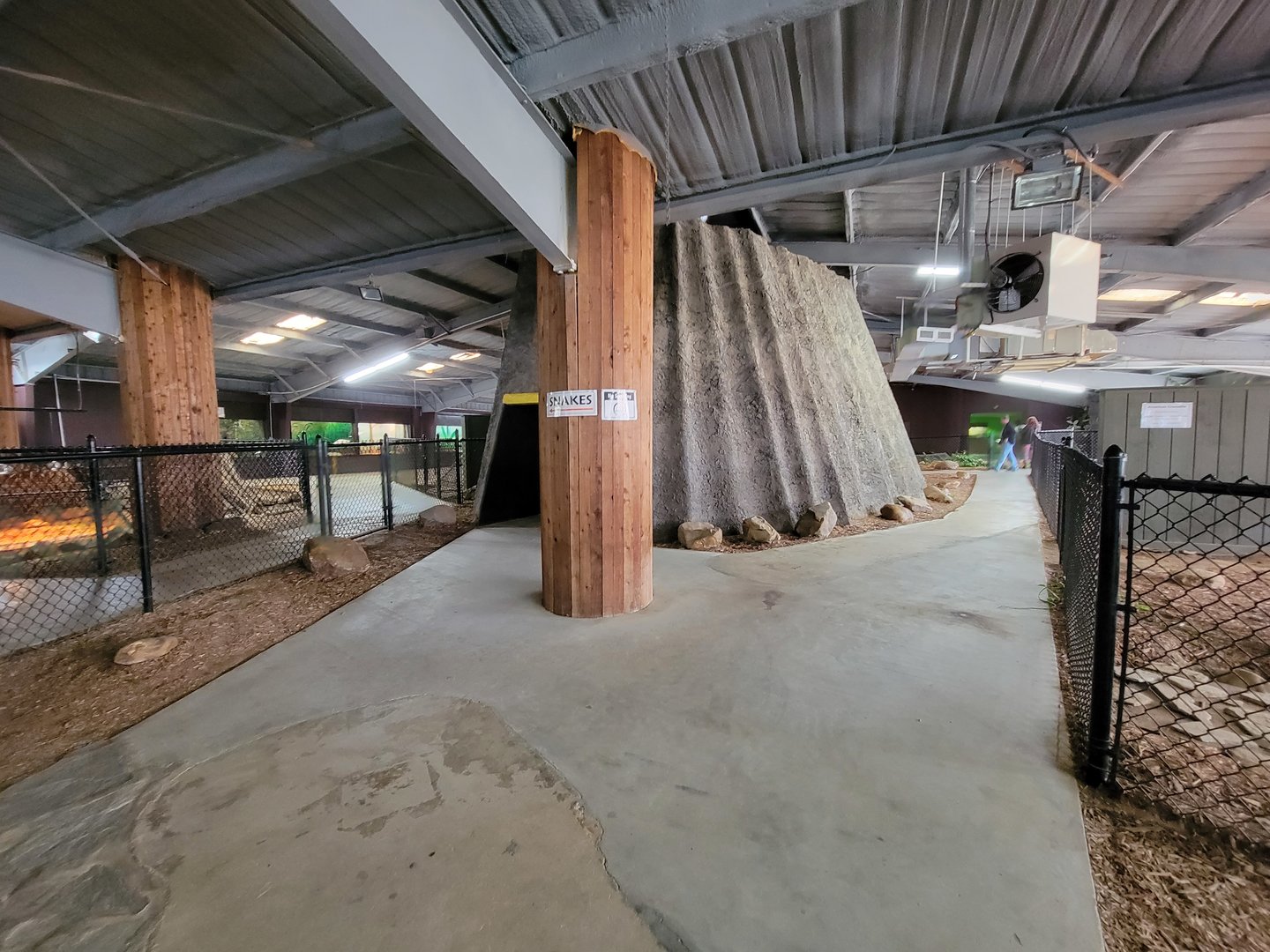 Reptile Lagoon, SOTB - First snake area