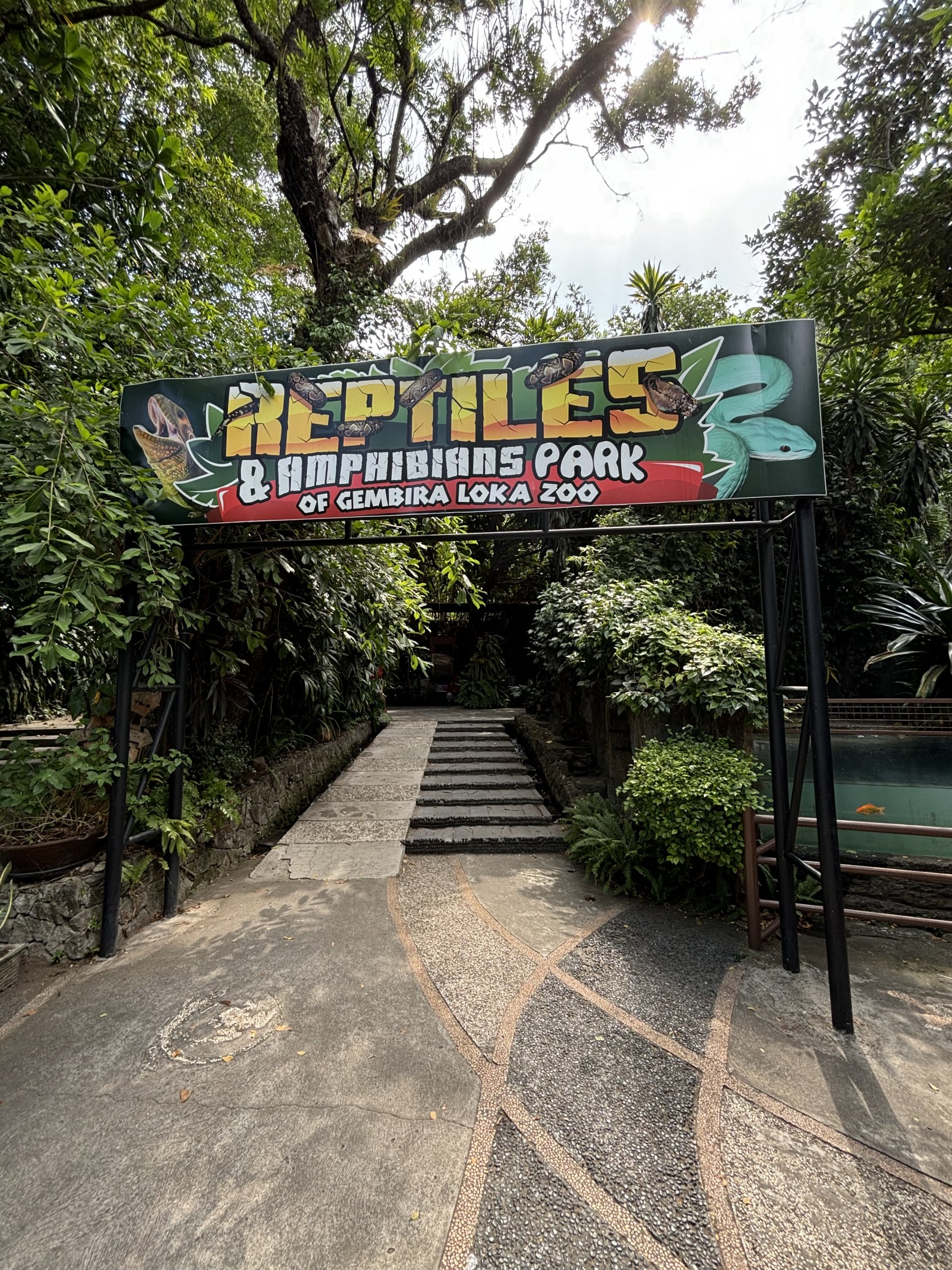 Reptile Park Entrance