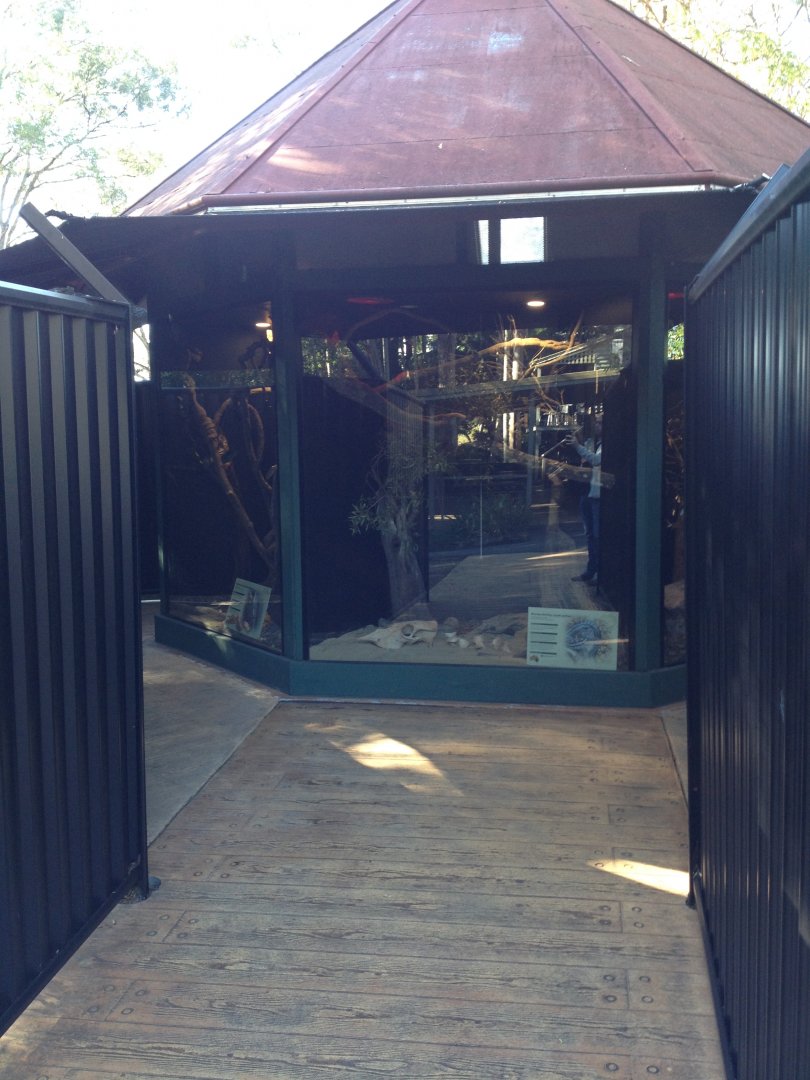 Reptile pavilion