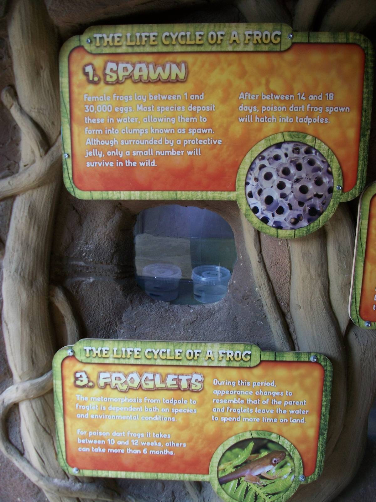 Reptile River signage, 4th August 2014