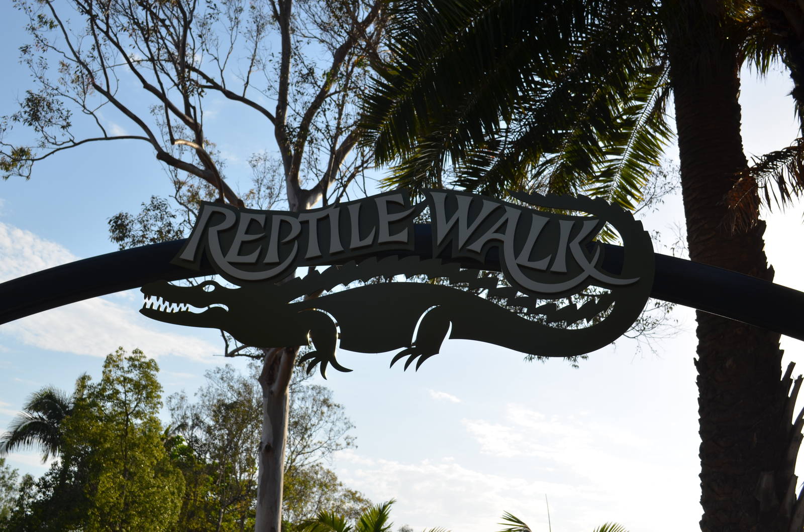 Reptile Walk Entrance