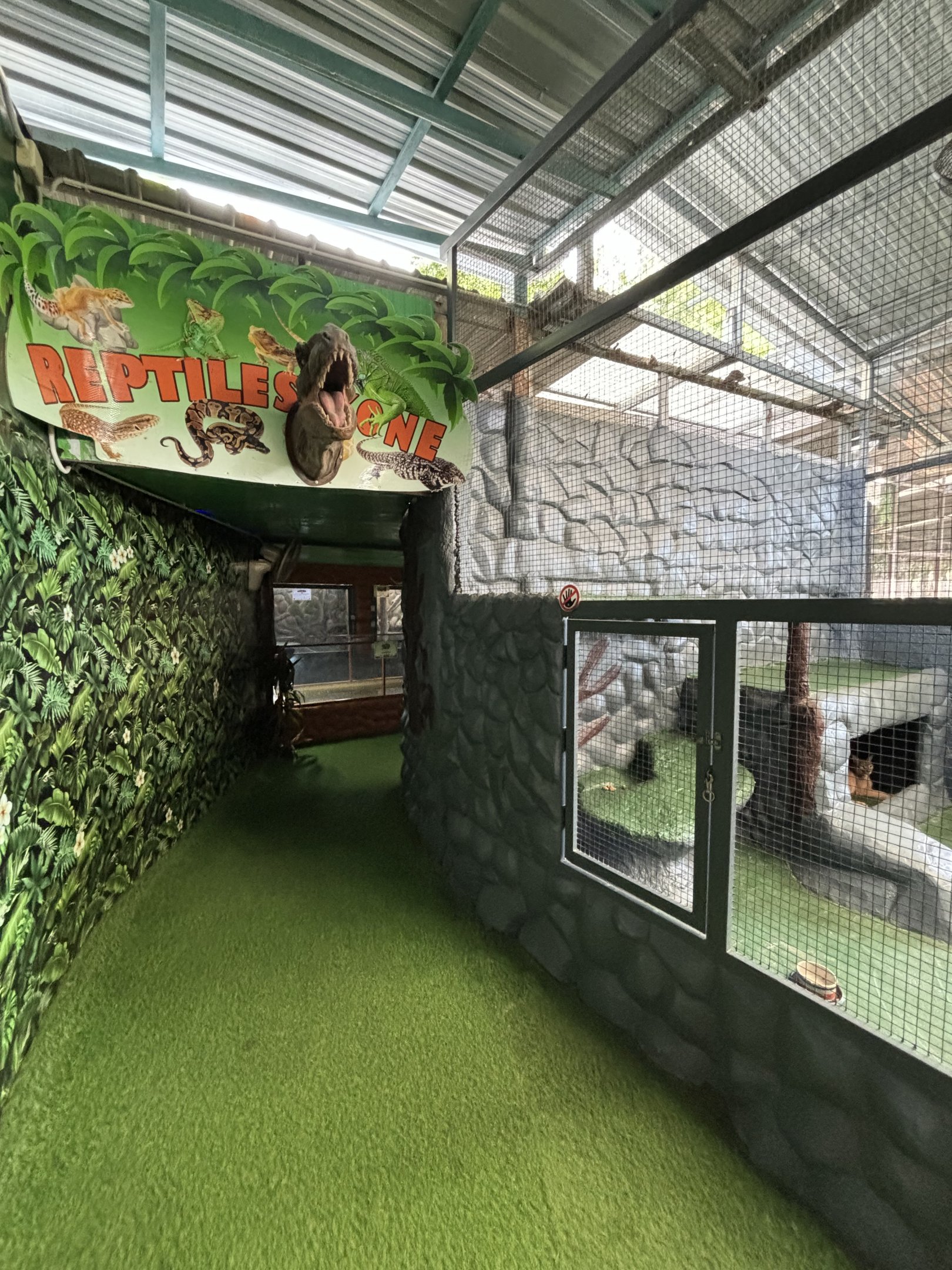 Reptile Zone + Caracal Exhibit