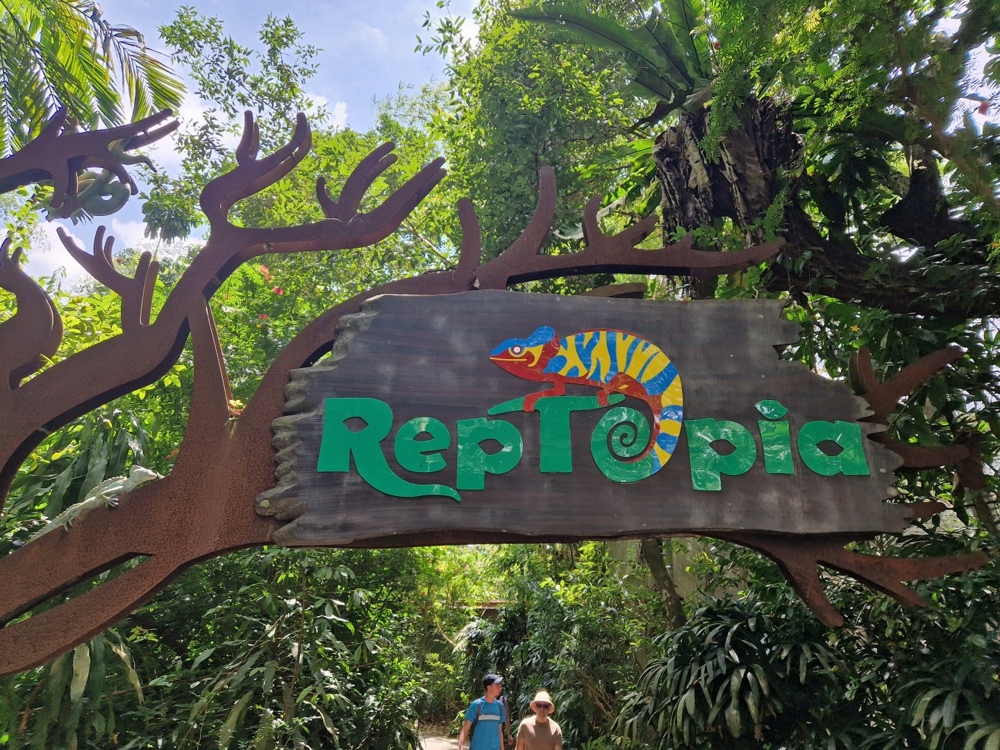 Reptopia entrance