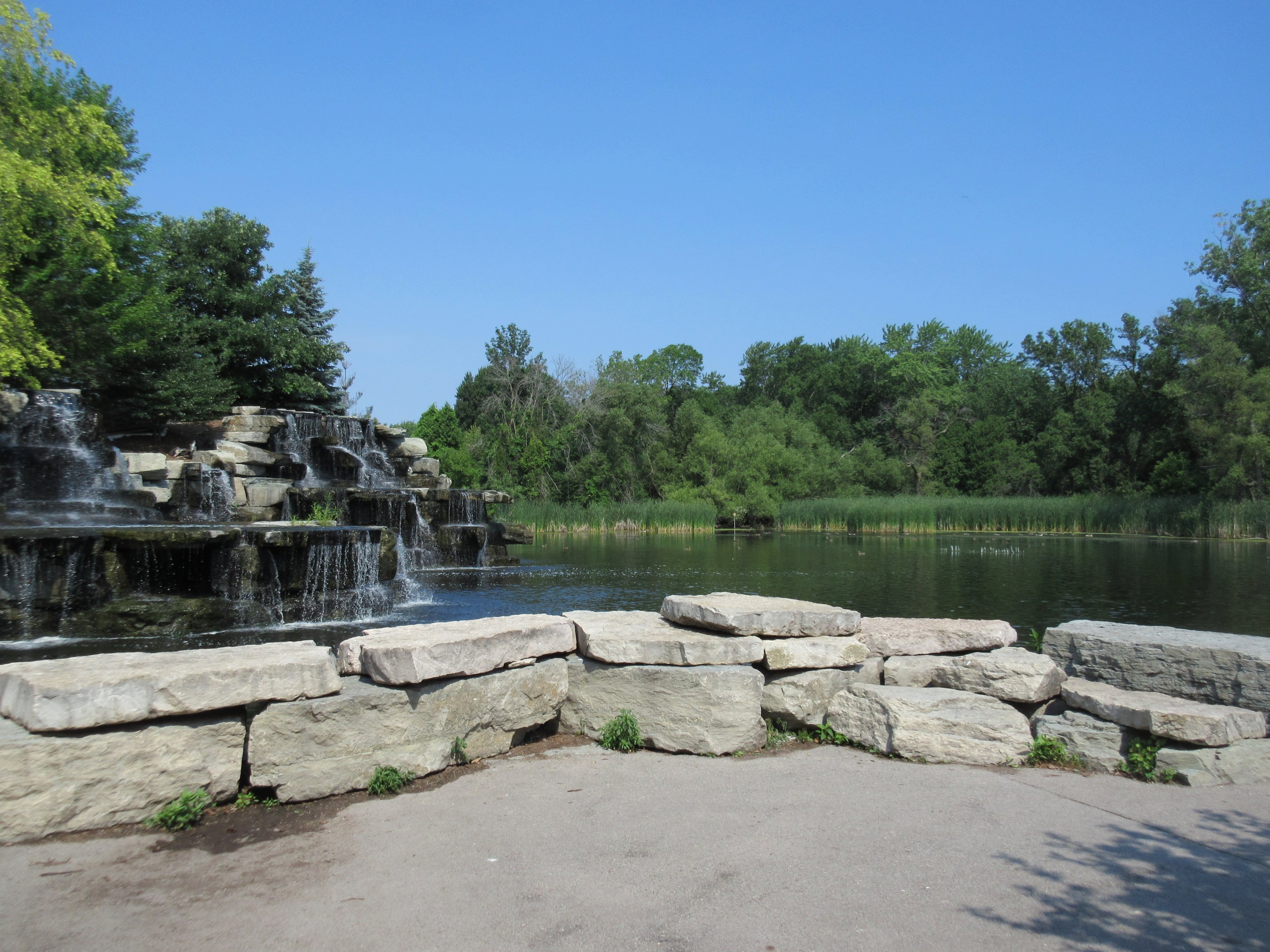 Resch Falls - stunning rock-work