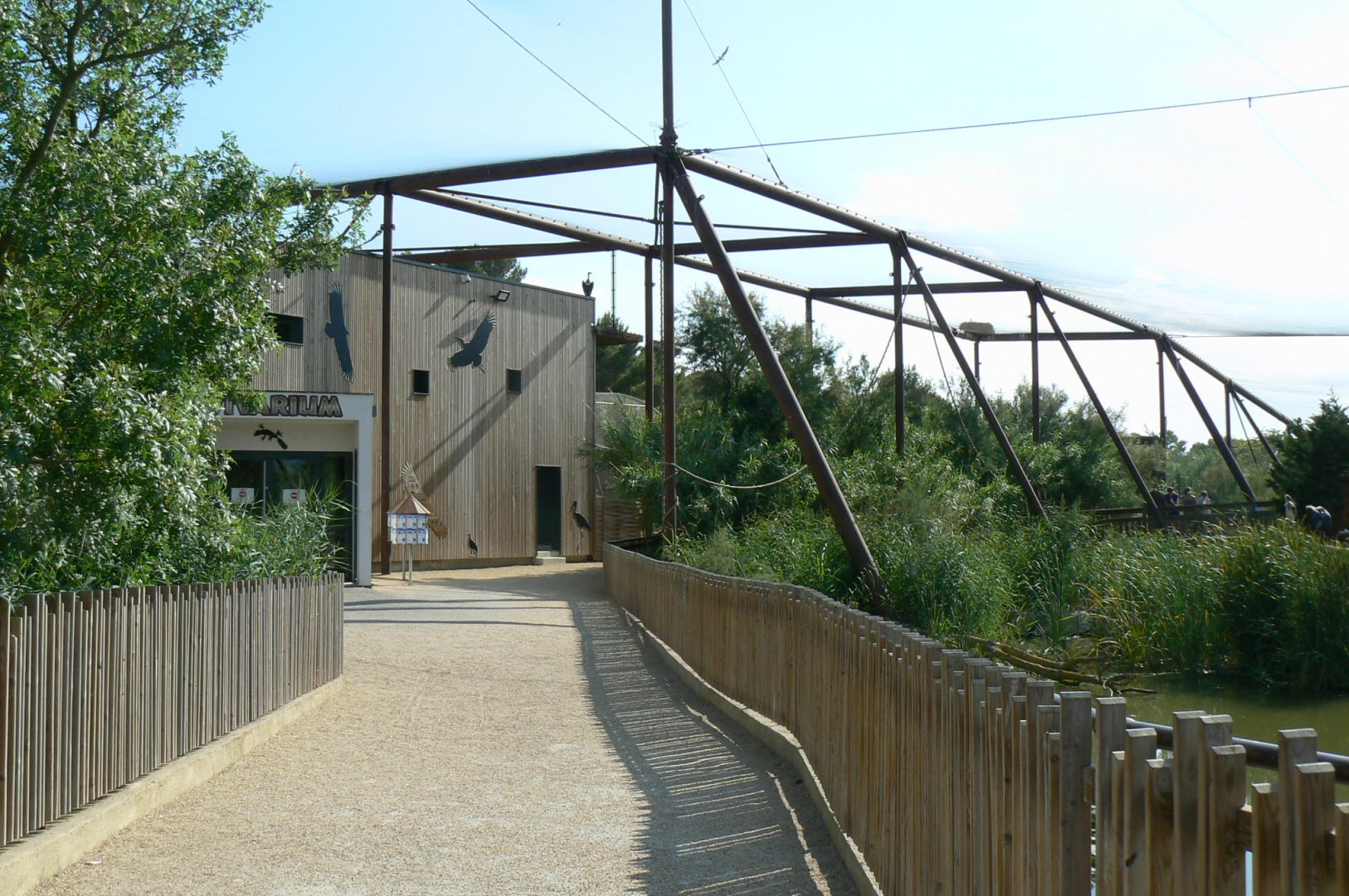 Réserve africaine de Sigean- African giant walkthrough aviary - Birds and reptiles house