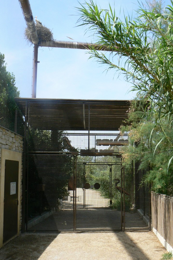 Réserve africaine de Sigean - African giant walkthrough aviary - Other entrance/exit