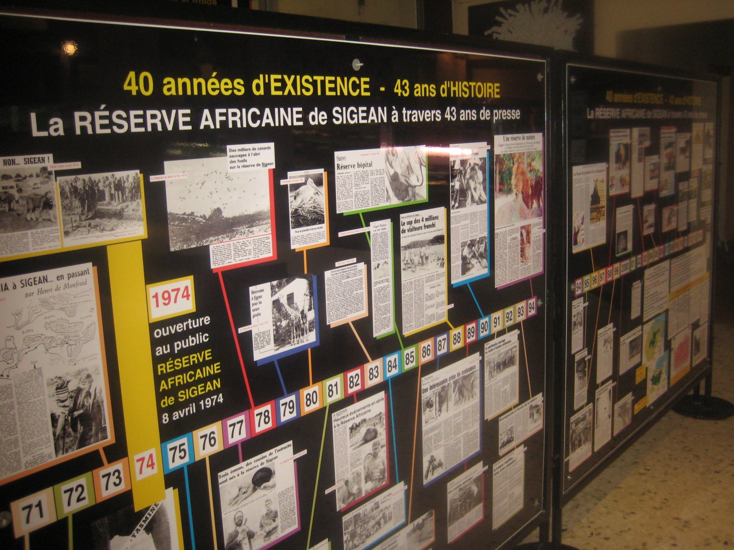 Reserve Africaine de Sigean - Anniversary exhibition