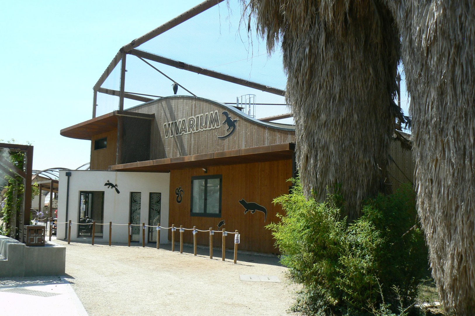 Réserve Africaine de Sigean - New reptile house entrance