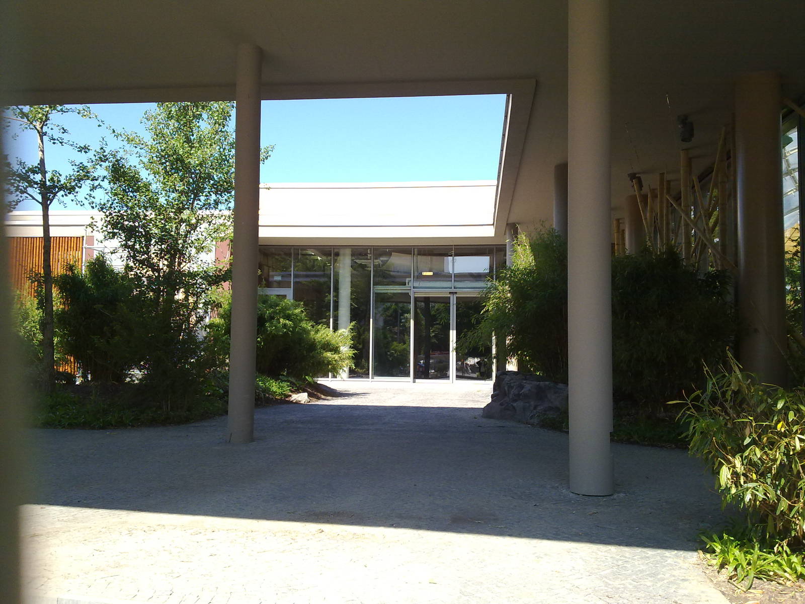 Restaurant and event entrance, Gondwanaland, June 2011