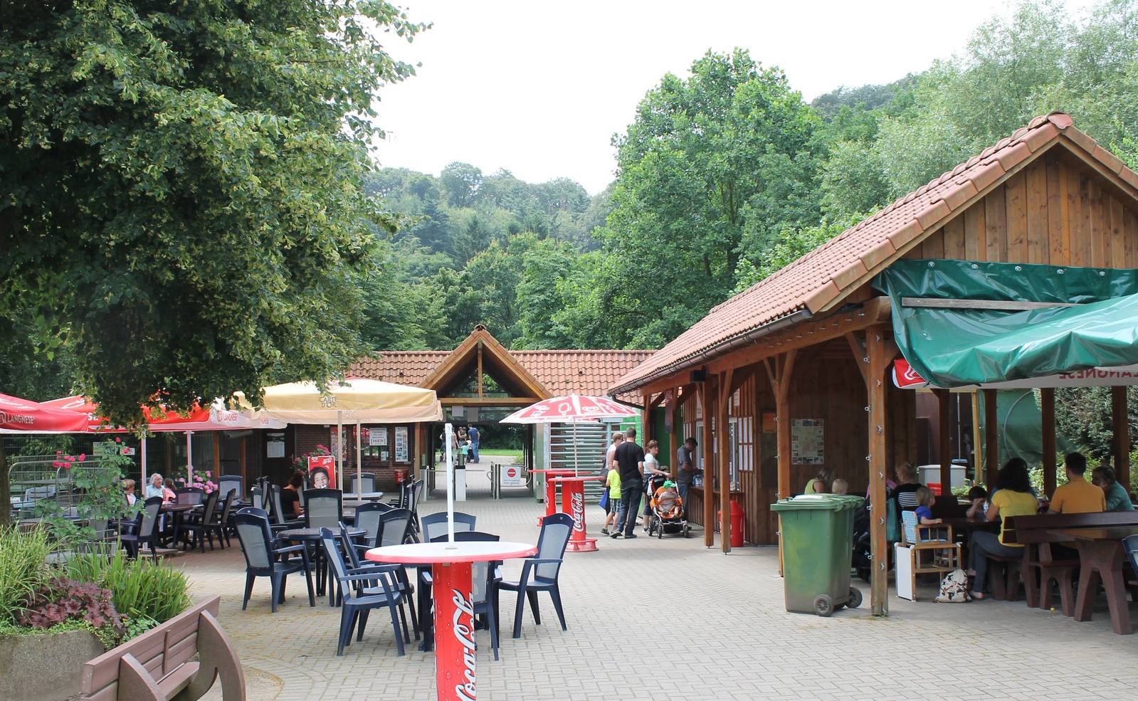 Restaurant and terras