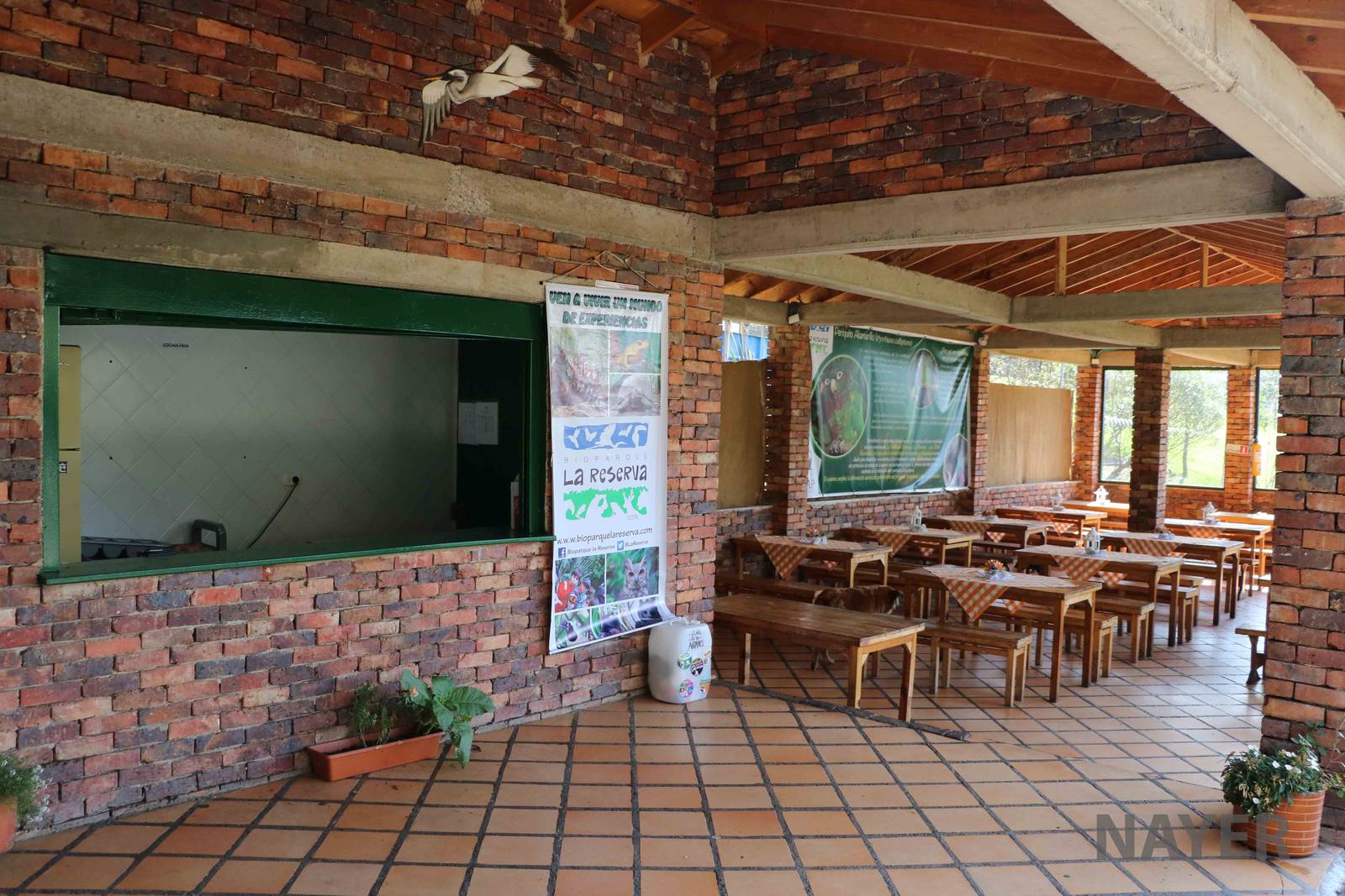 Restaurant - Bioparque la Reserva, March 2016