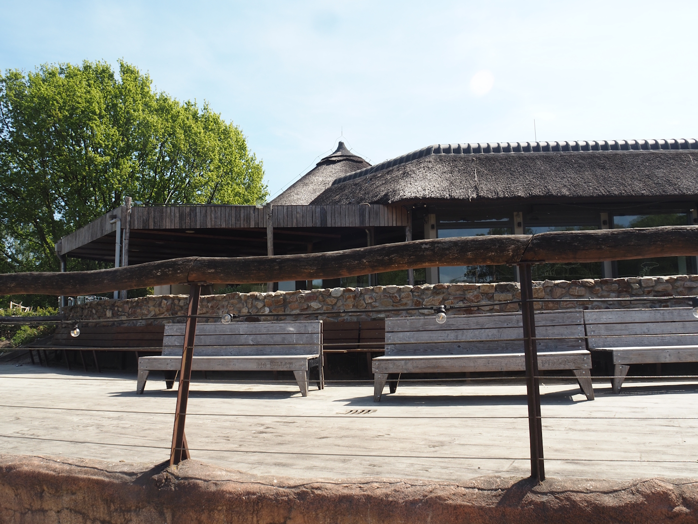 Restaurant building near the gorilla island, 2025-04-30