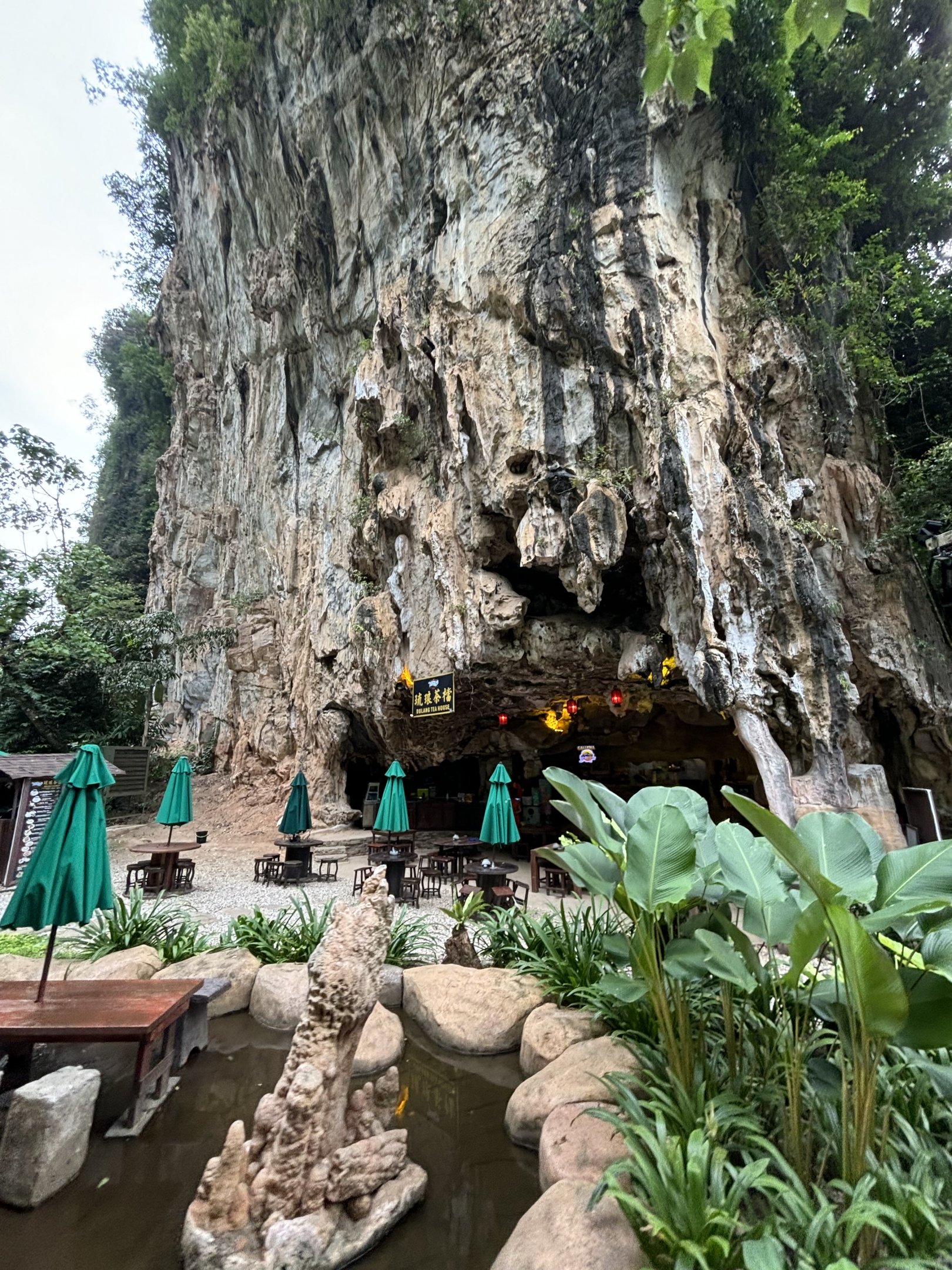 Restaurant inside cave - Lost World of Tambun