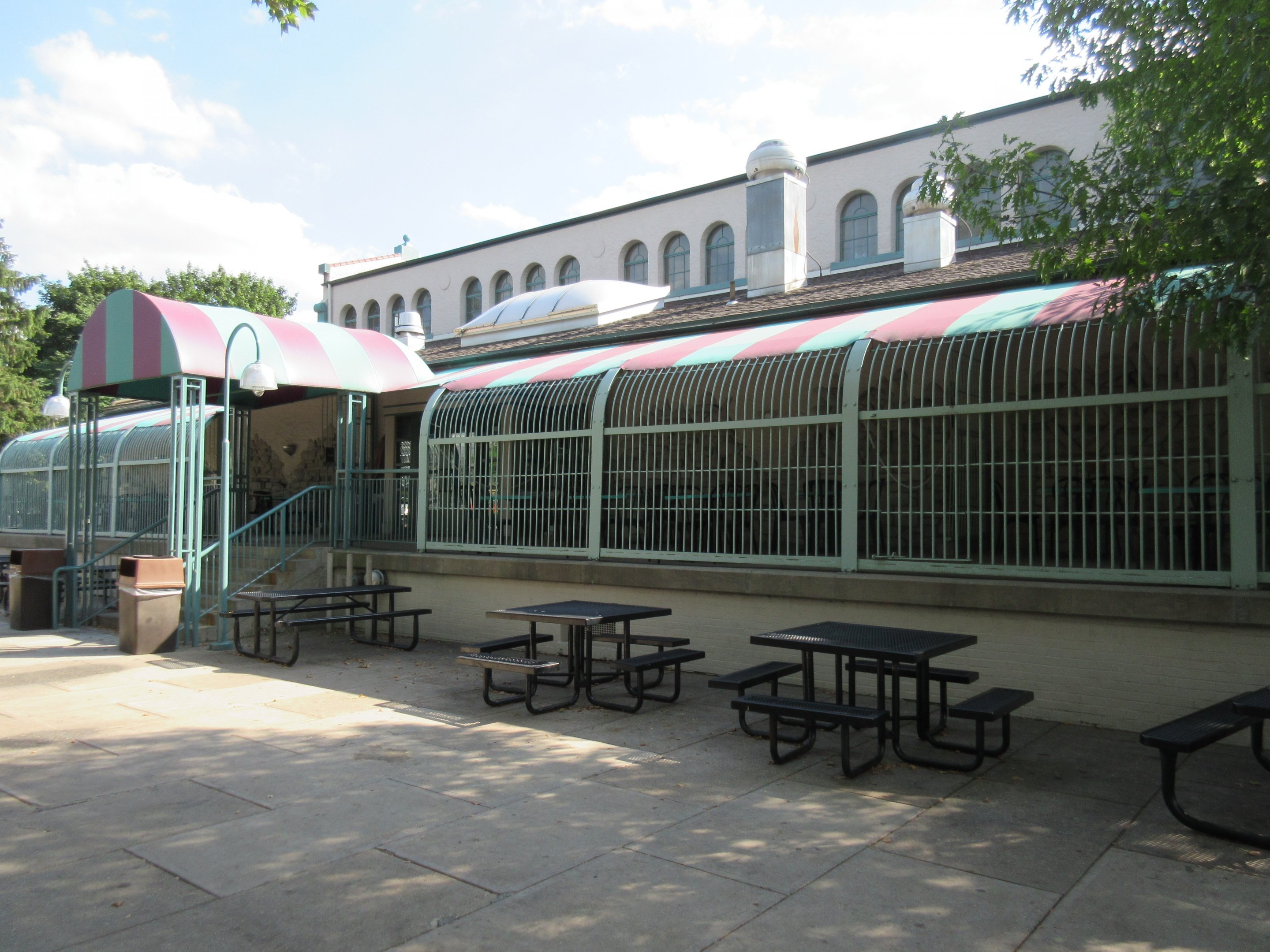 Restaurant - old carnivore cages