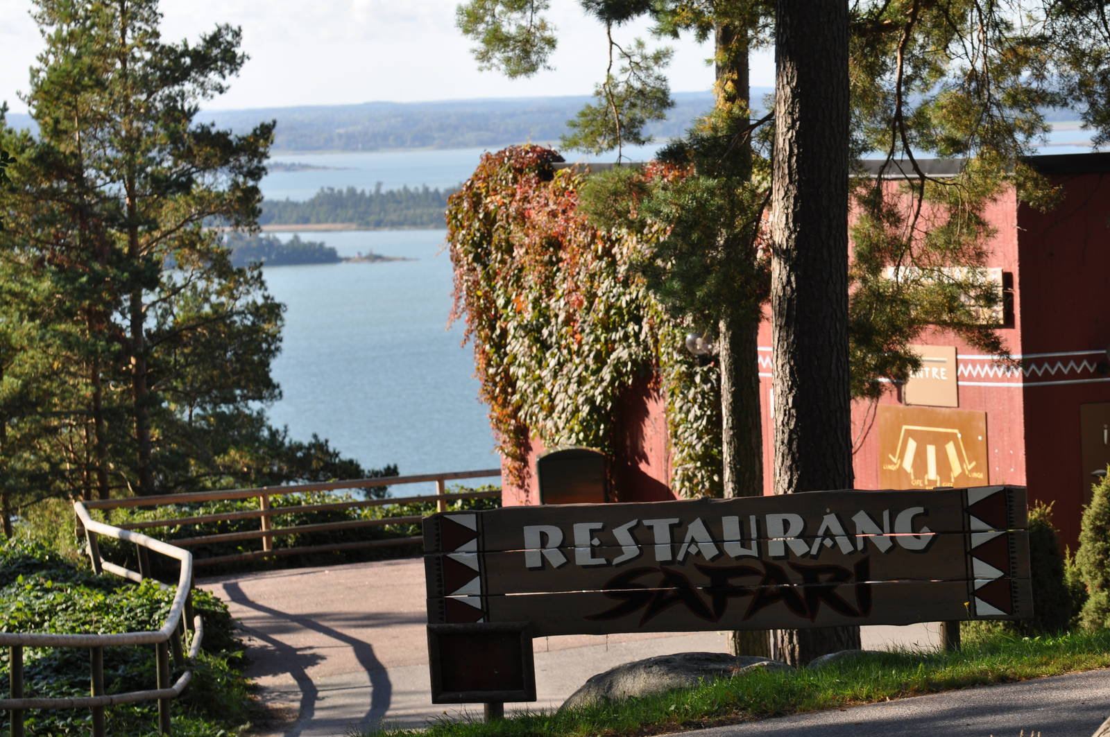 Restaurant Safari -stunning view
