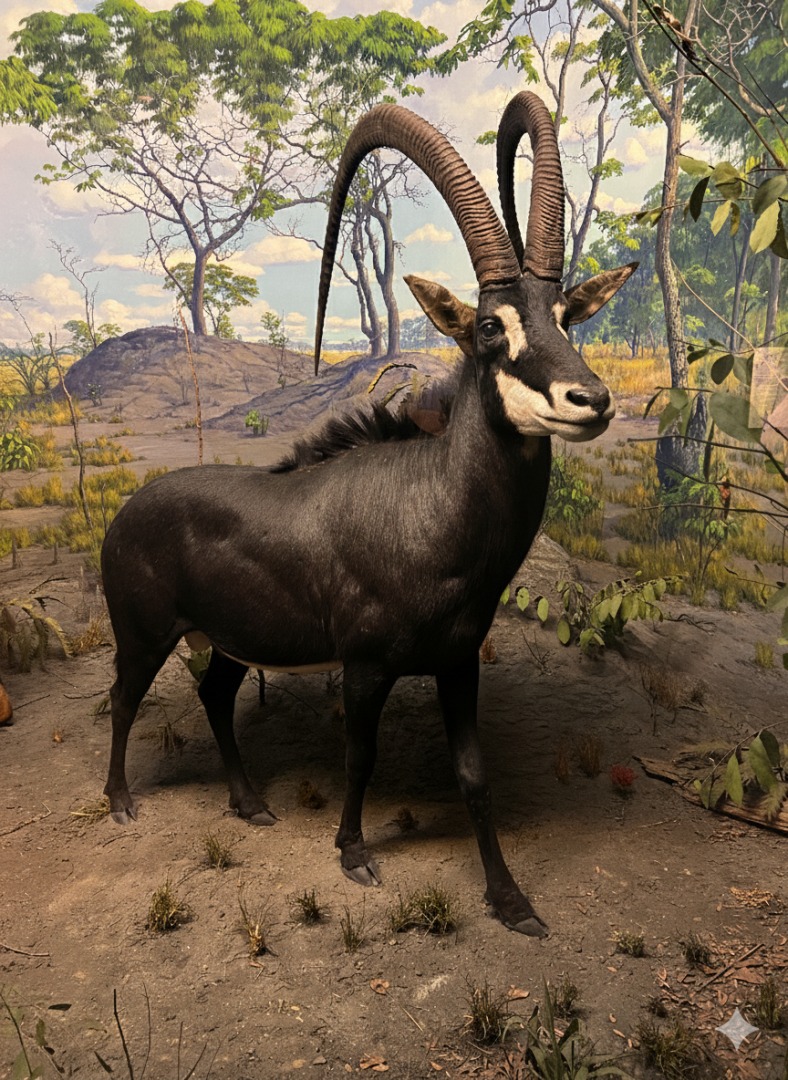 Restored Giant Sable Antelope
