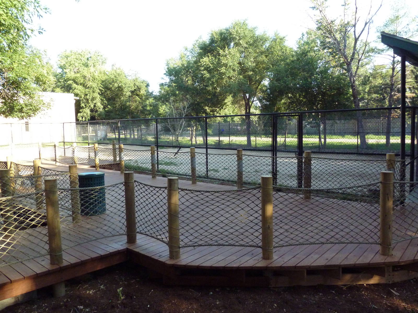 Reticulated Giraffe Exhibit - Viewing Deck