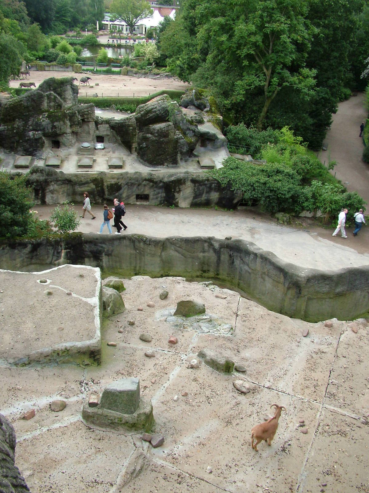 Reverse view of African Panorama at Hagenbecks, Hamburg