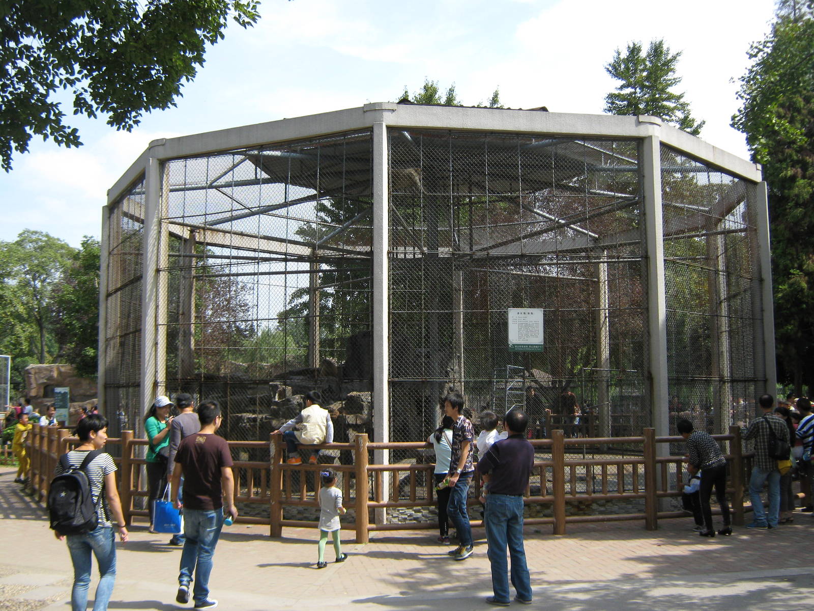 rhesus macaque cage