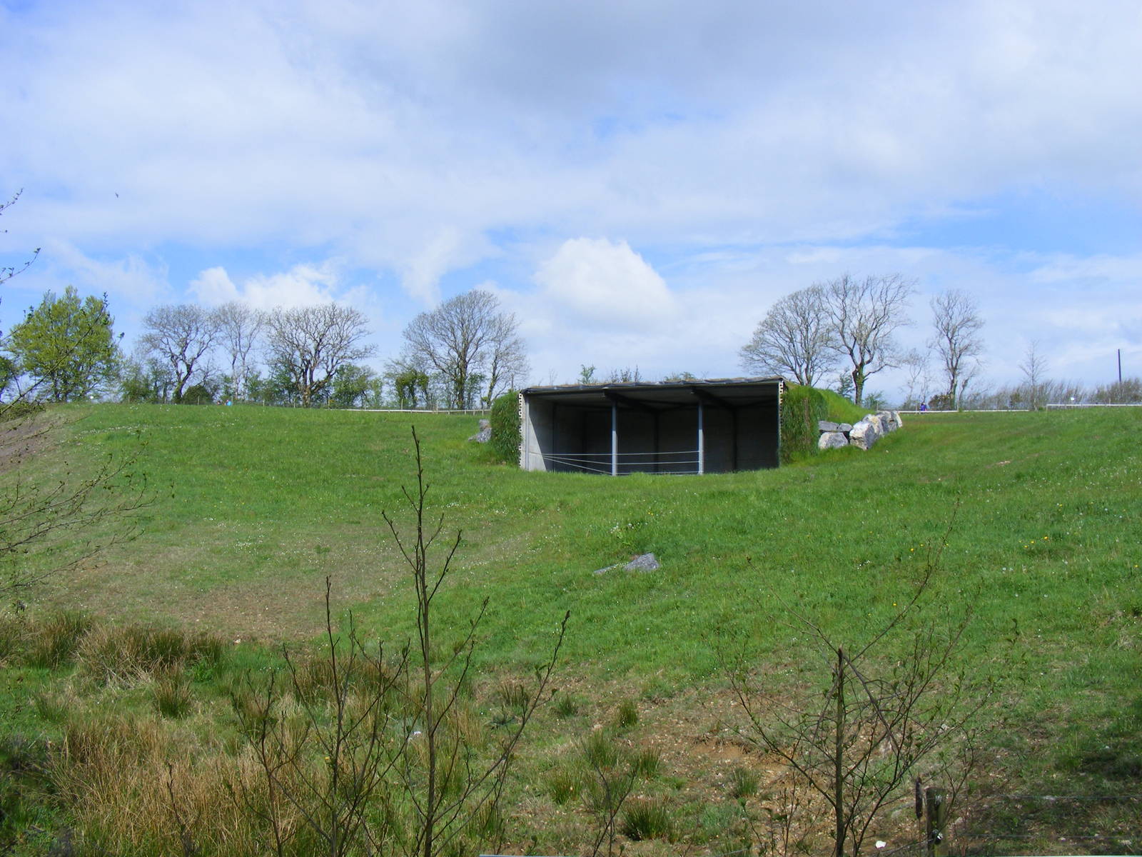Rhino day shelter at Manor House Wildlife Park, 2 May 2010