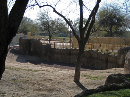 rhino expansion and new walkway - Feb 21, 2012