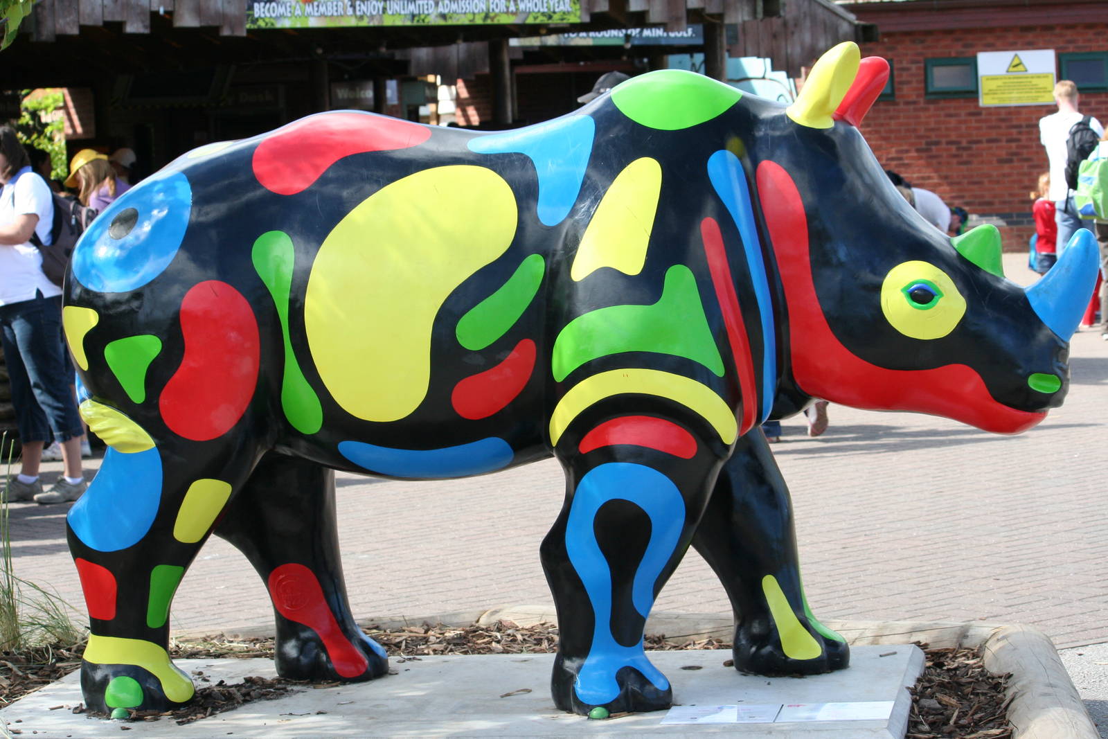 Rhino Mania @ Entrance to Chester Zoo