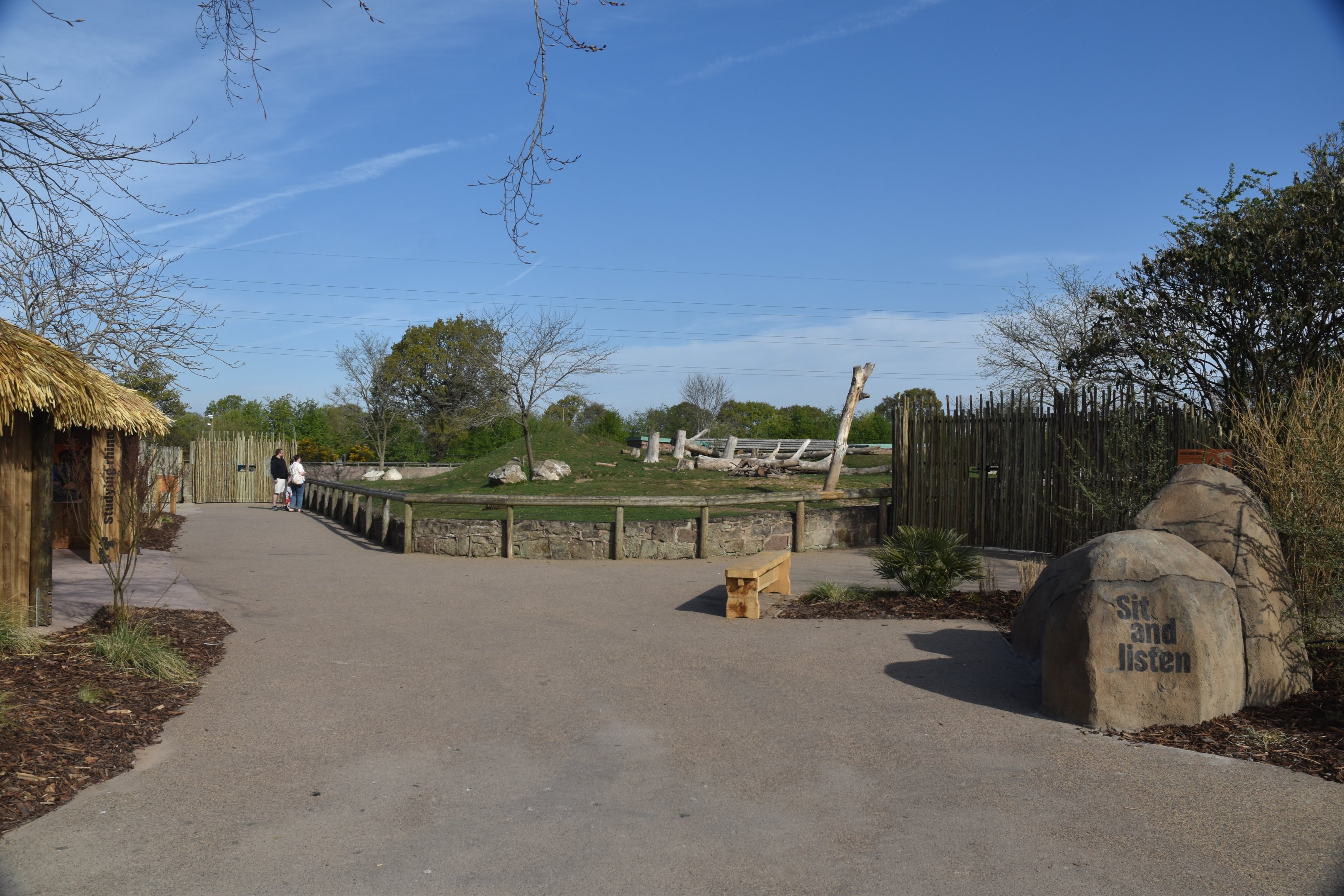 Rhino Paddocks View, Heart of Africa at Chester, 12th April 2025