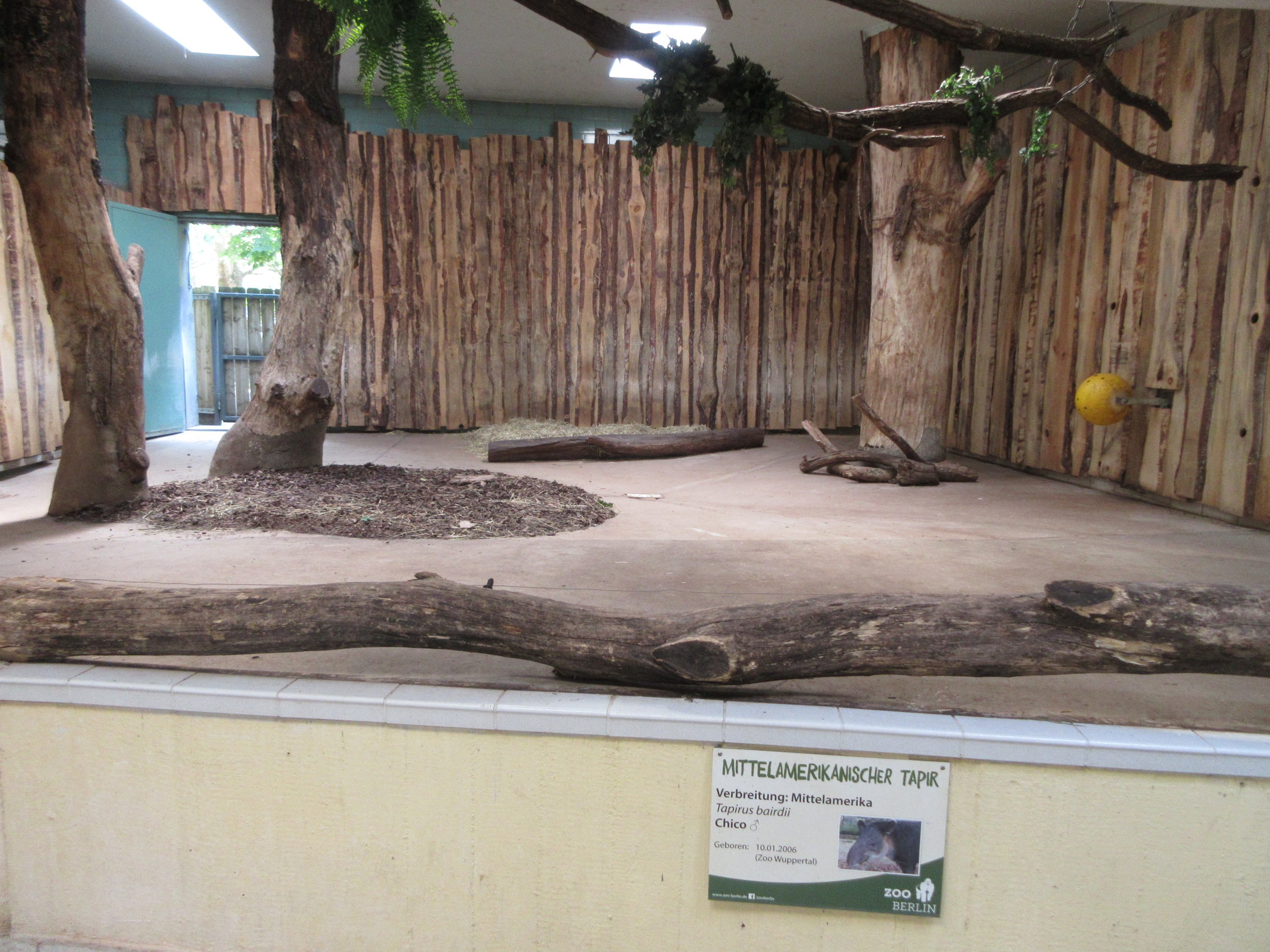 Rhino/Tapir House - indoor quarters