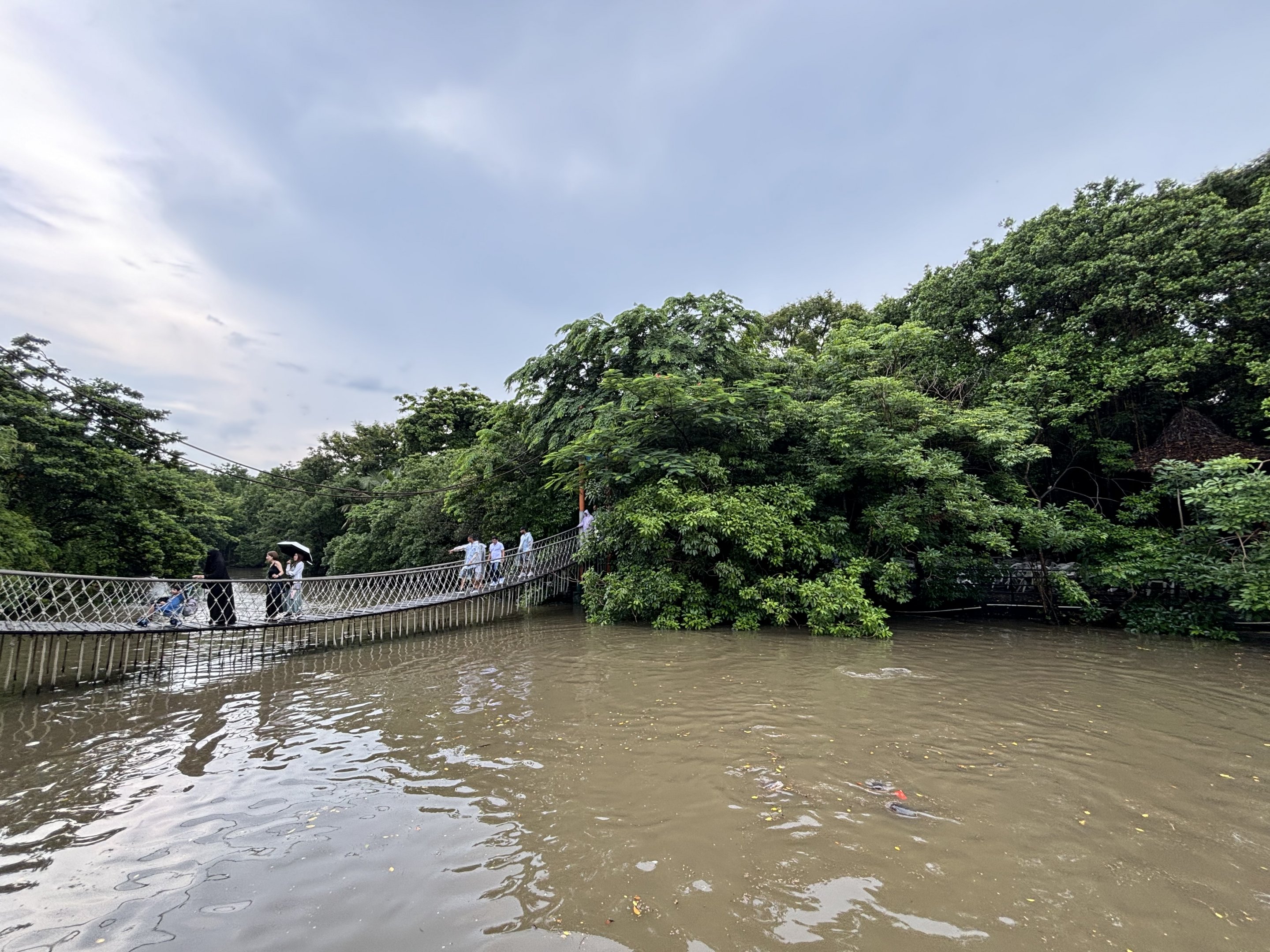 Rickety Bridge to Island