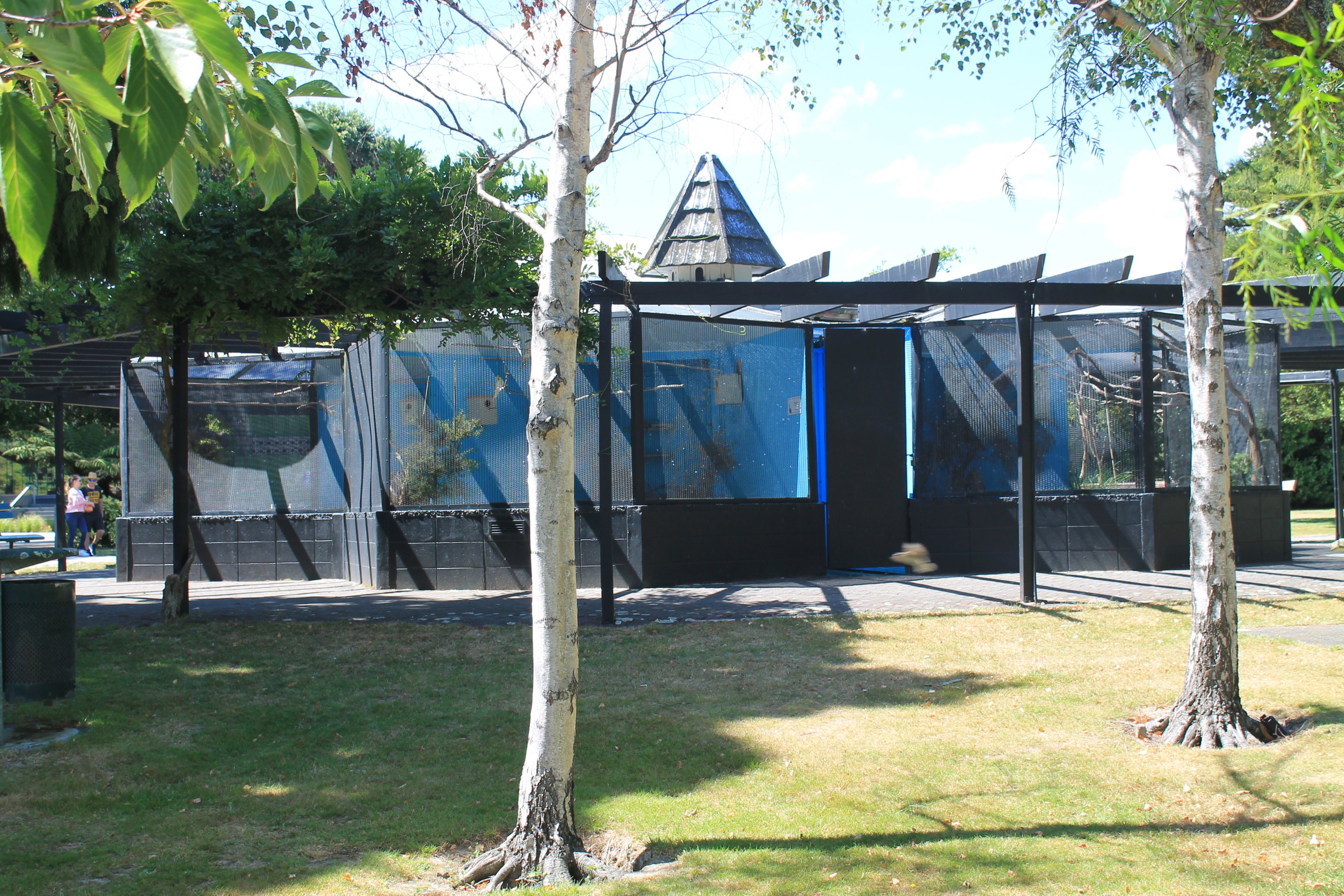 Riddiford Garden aviary